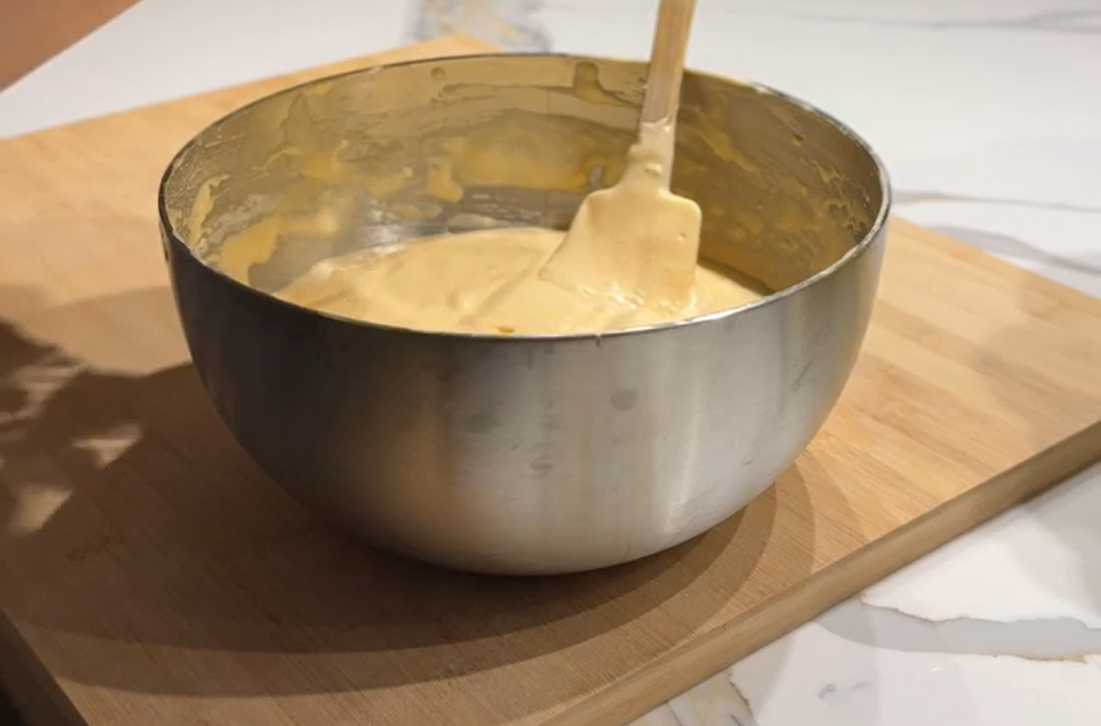 Gâteau éponge aux prunes - Étape 2