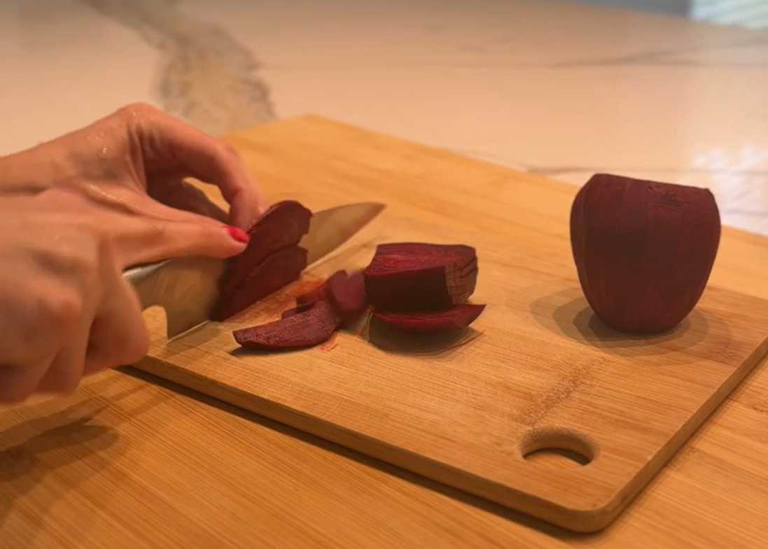 Bortsch traditionnel au bœuf et aux haricots - Étape 2