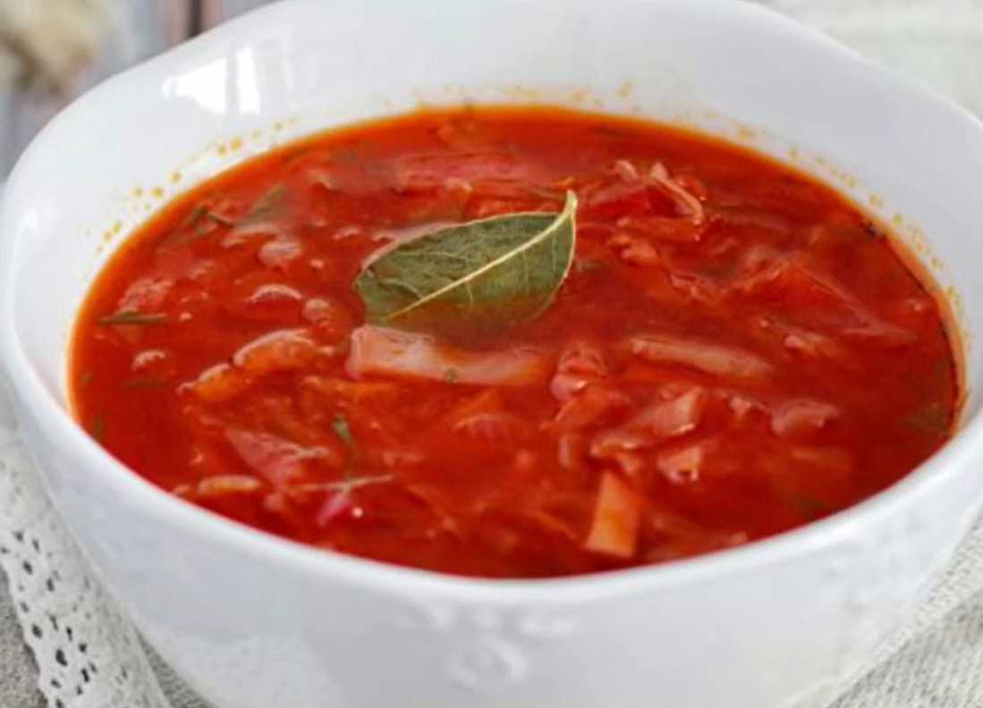 Bortsch traditionnel au bœuf et aux haricots - Étape 7