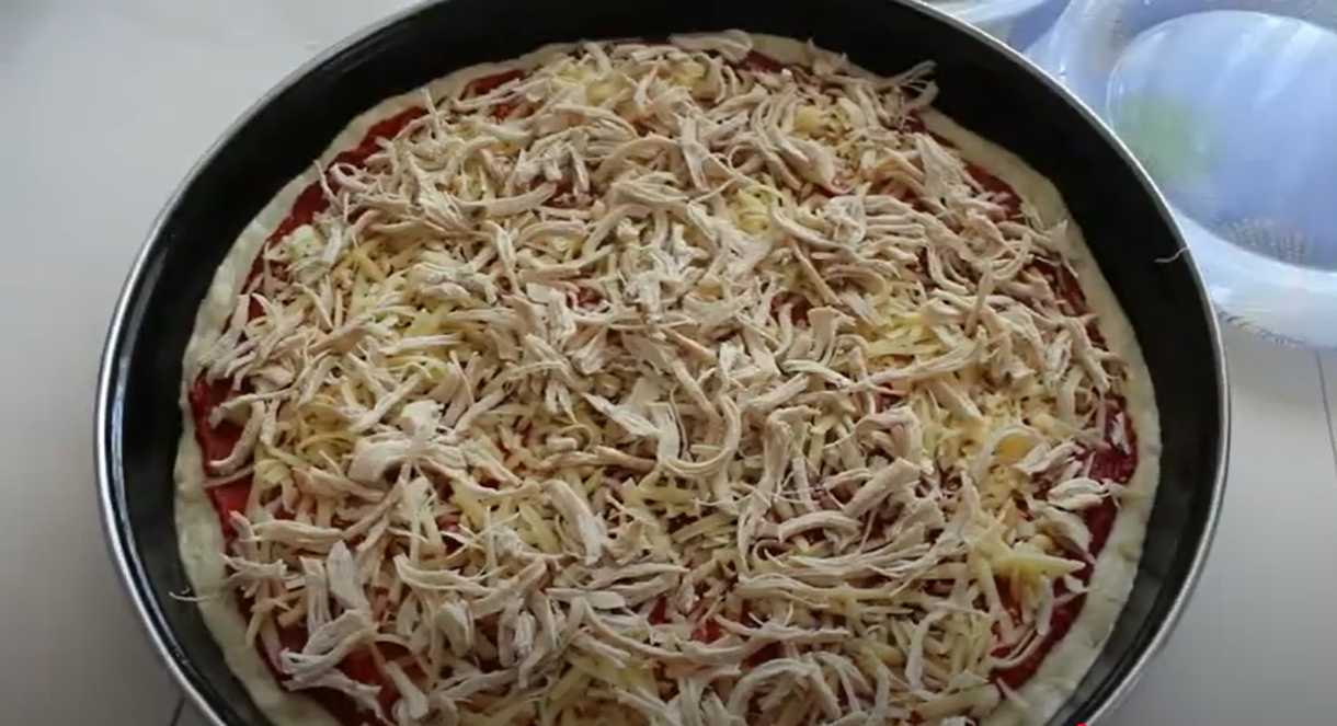 Pizza aux champignons maison - Étape 13