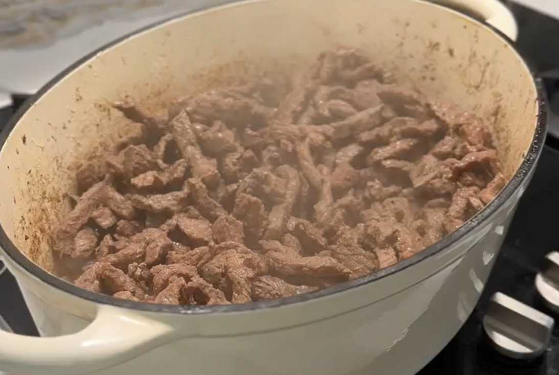 Ragoût de bœuf et de légumes - Étape 3