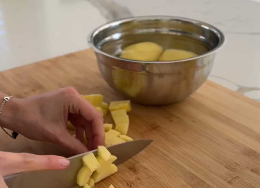 Soupe aux boulettes de viande - Étape 1