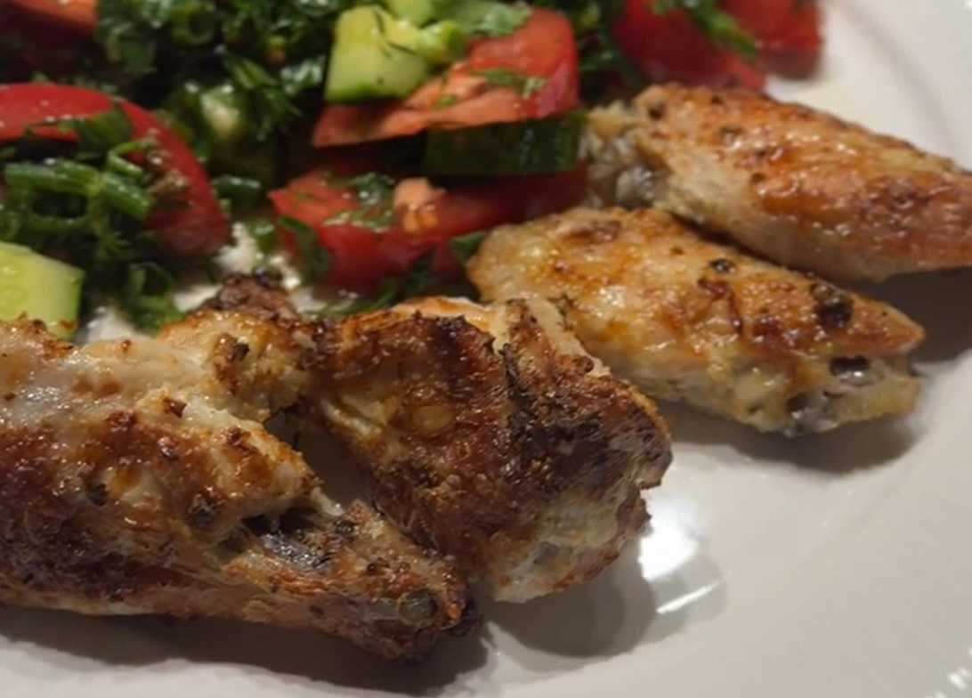 Ailes de poulet panées au four - Étape 7