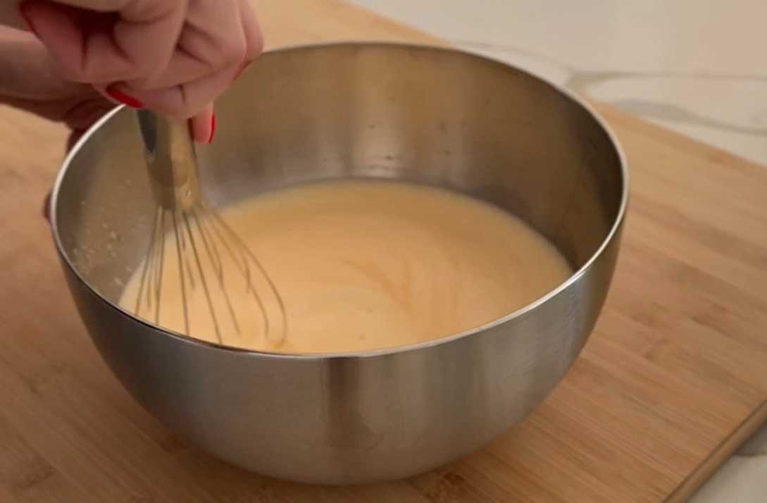 Crêpes légères - Étape 1