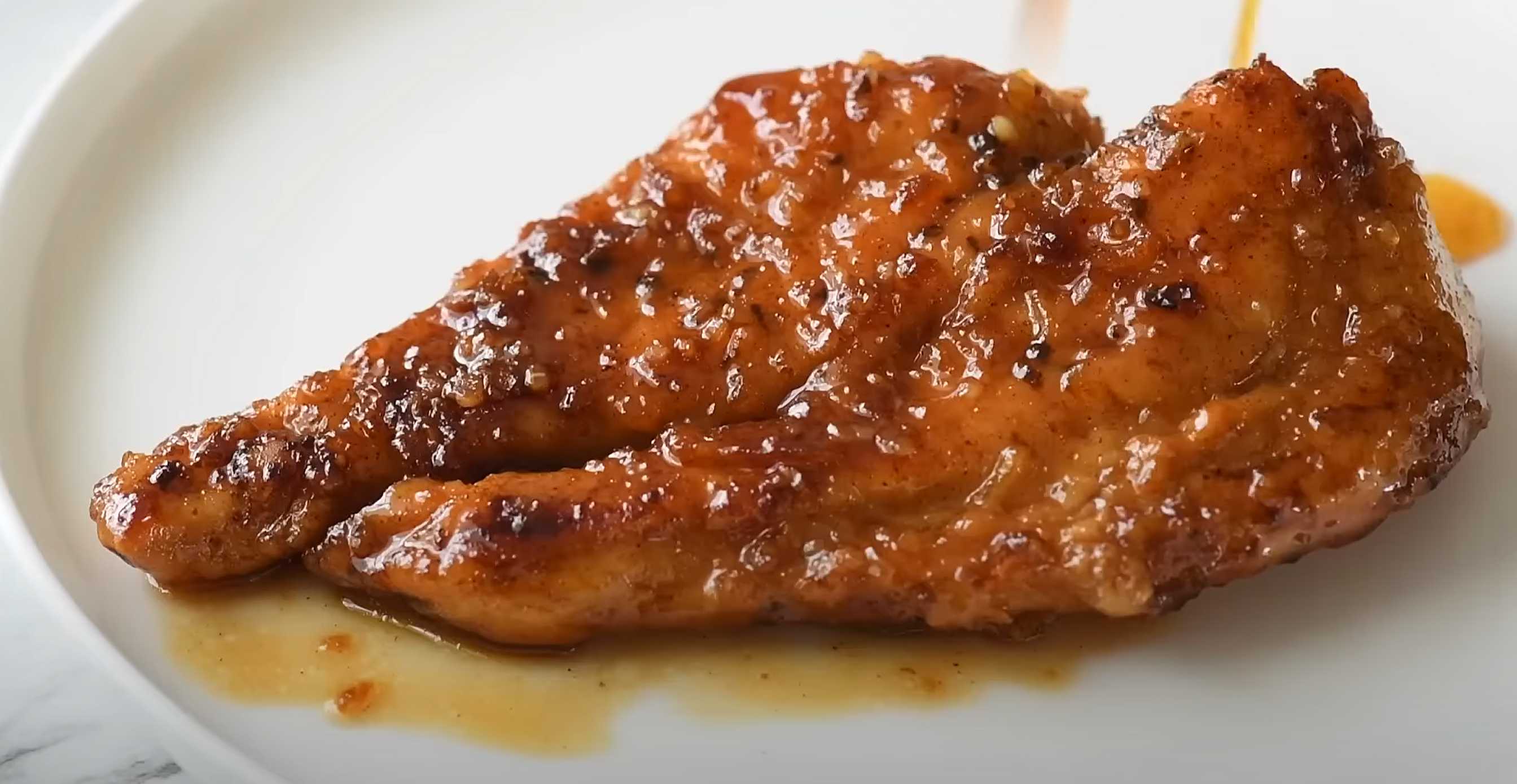 Poitrine de poulet au miel et à l'ail - Étape 6