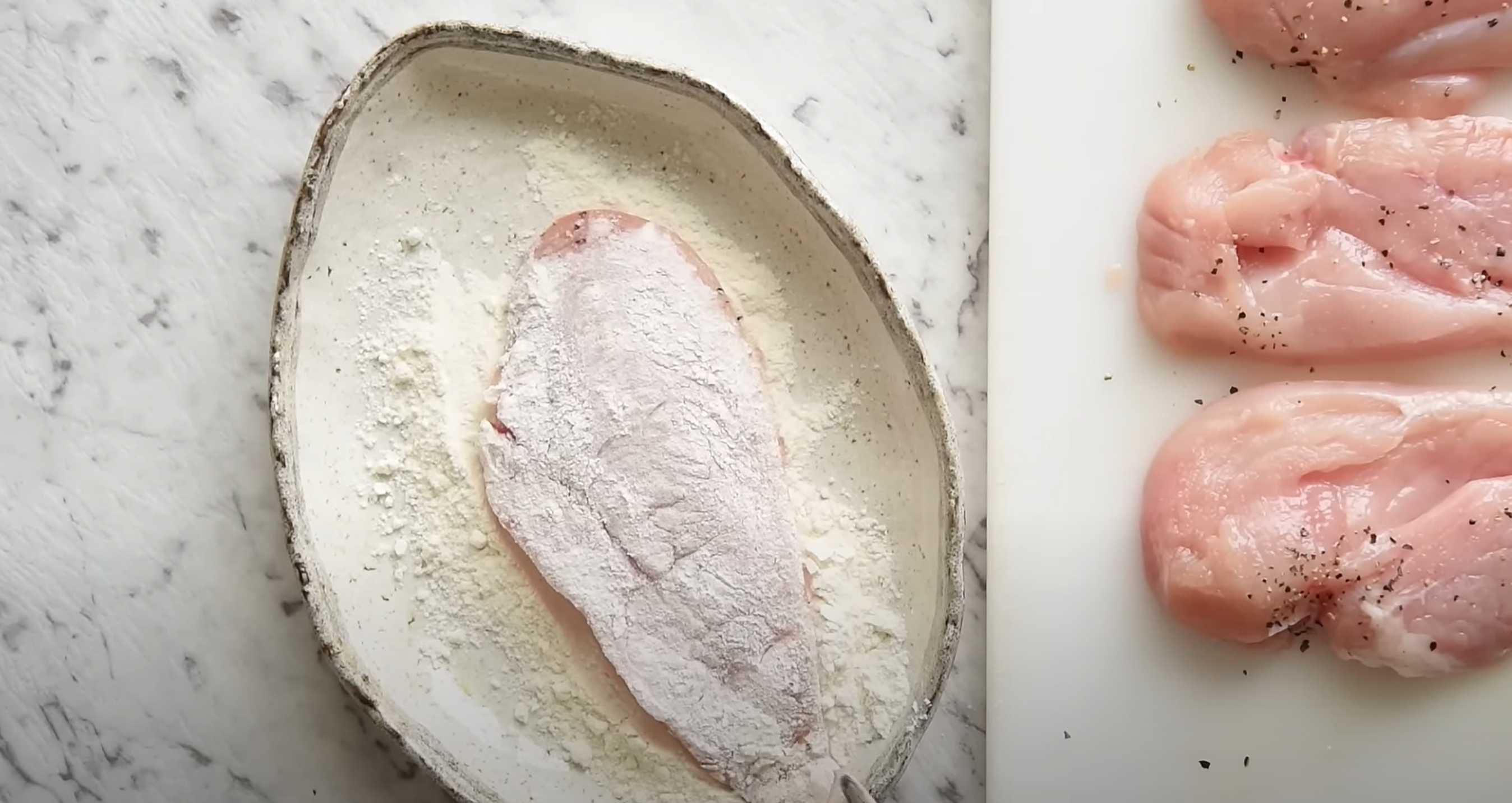 Blanc de poulet au miel et à l'ail - Étape 2