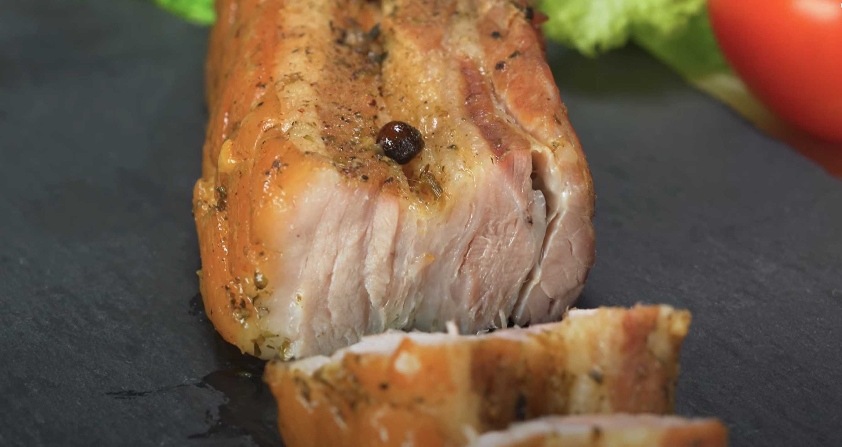 Poitrine de porc cuite au four - Étape 8