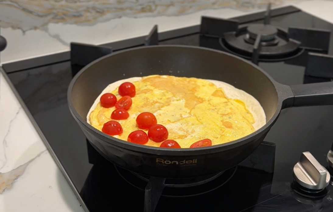 Cuisson des tortillas à la poêle - Étape 4