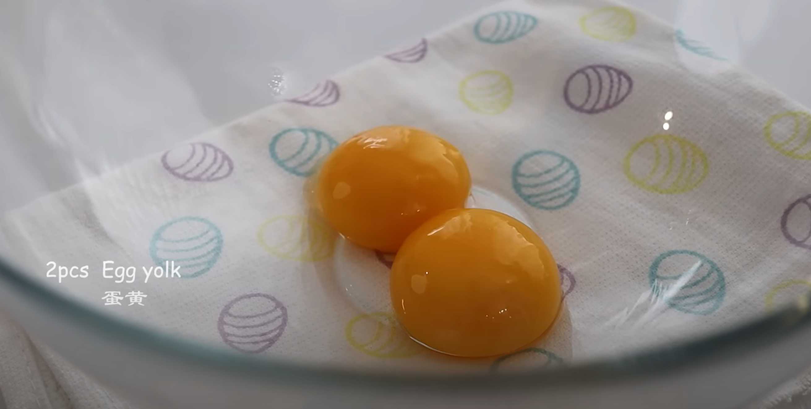 Crêpes aux œufs japonaises - Étape 1