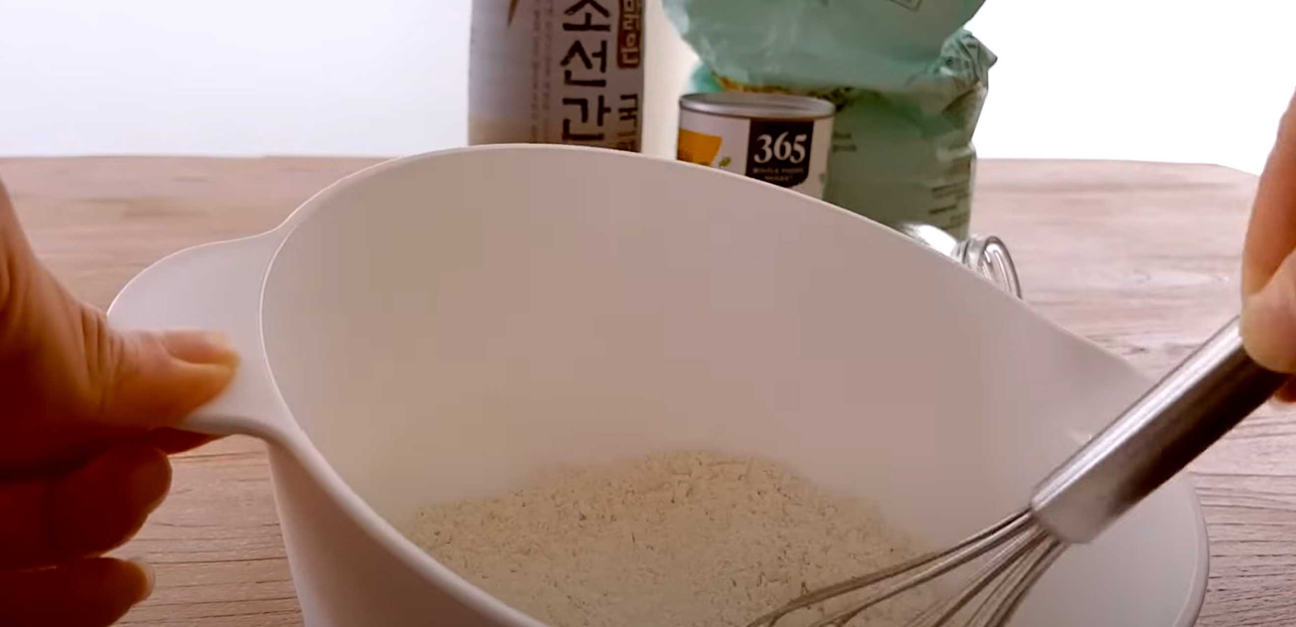 Okonomiyaki aux crêpes au chou - Étape 1