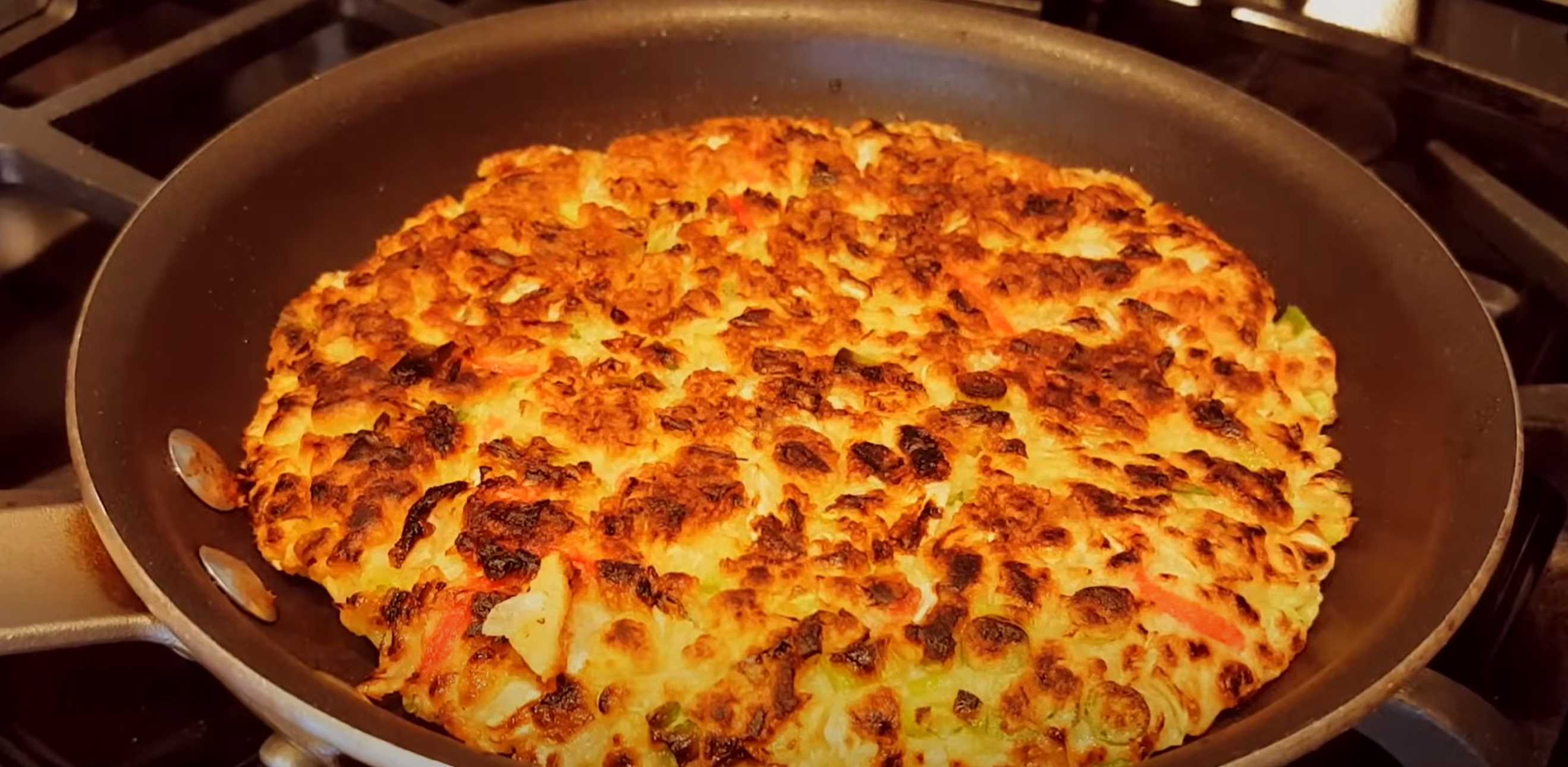 Okonomiyaki aux crêpes au chou - Étape 7