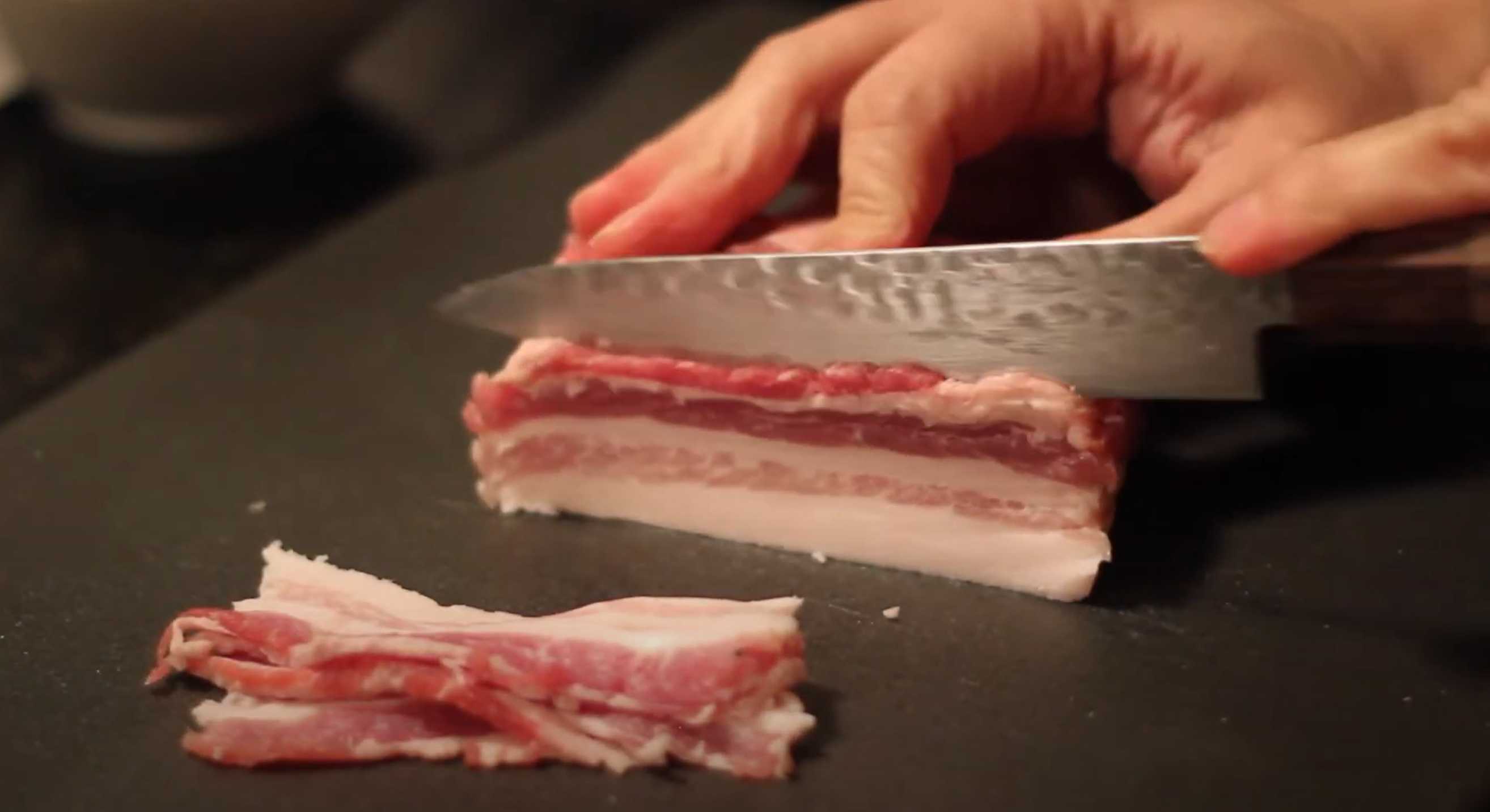 Poitrine de porc à la sauce au gingembre - Étape 5