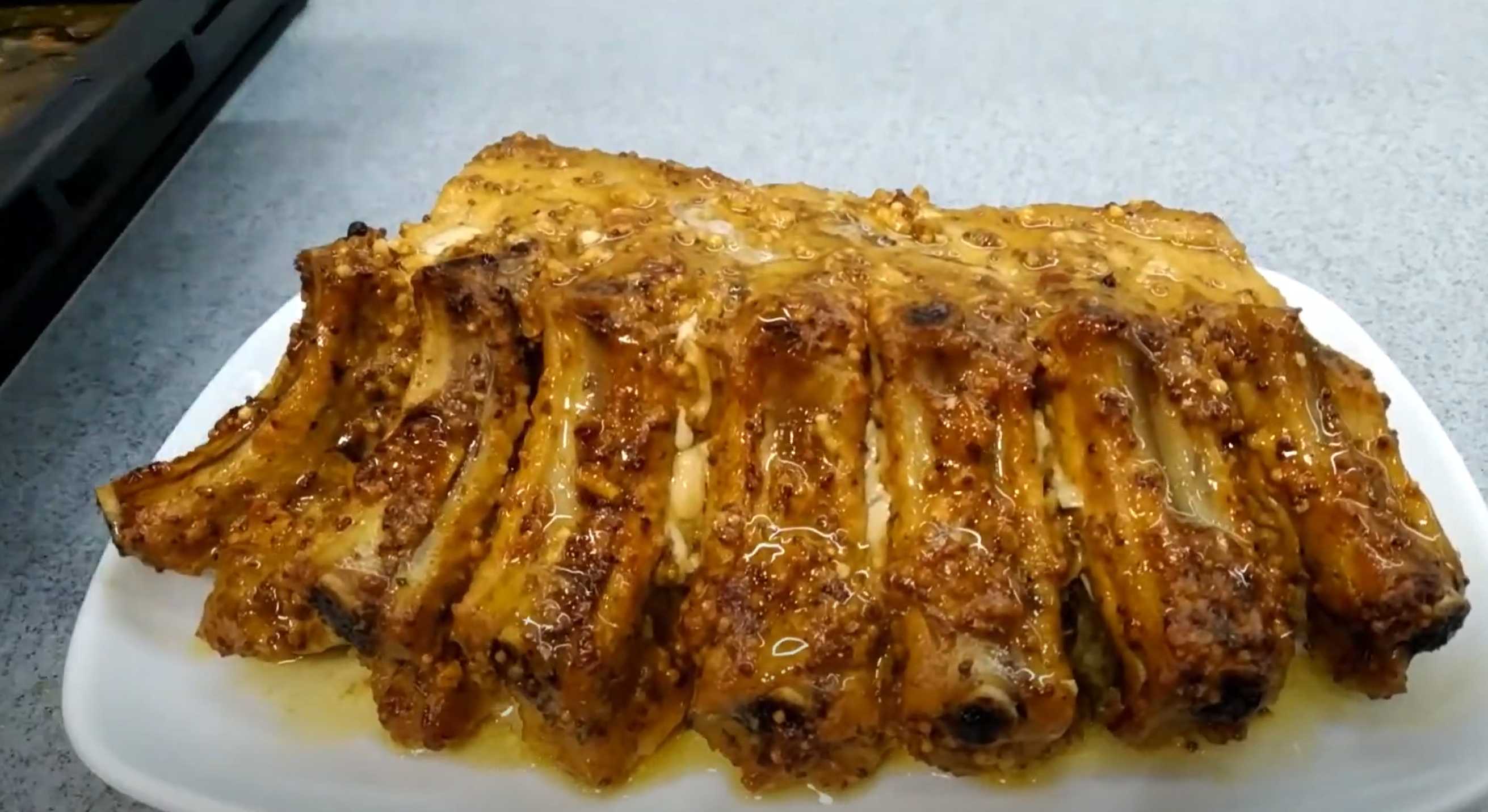 Longe de porc avec os - Étape 8