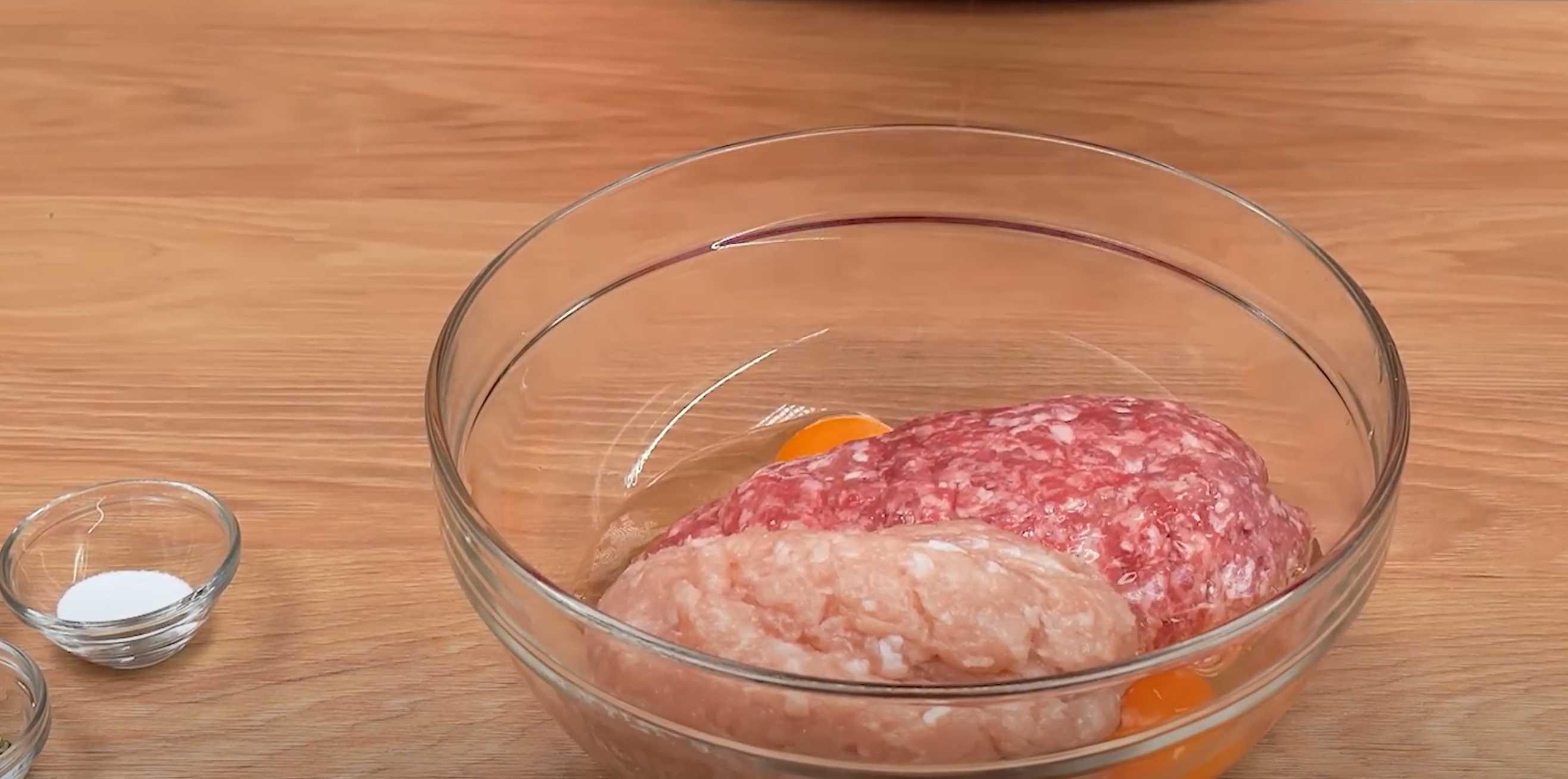 Gratin de viande hachée au fromage et aux légumes - Étape 1