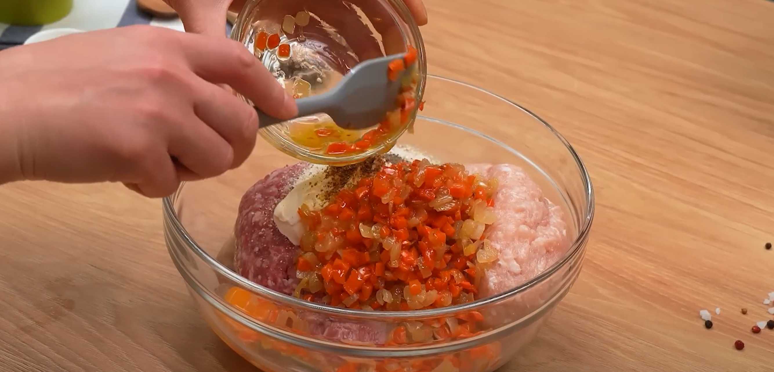 Casserole de viande hachée au fromage et aux légumes - Étape 6