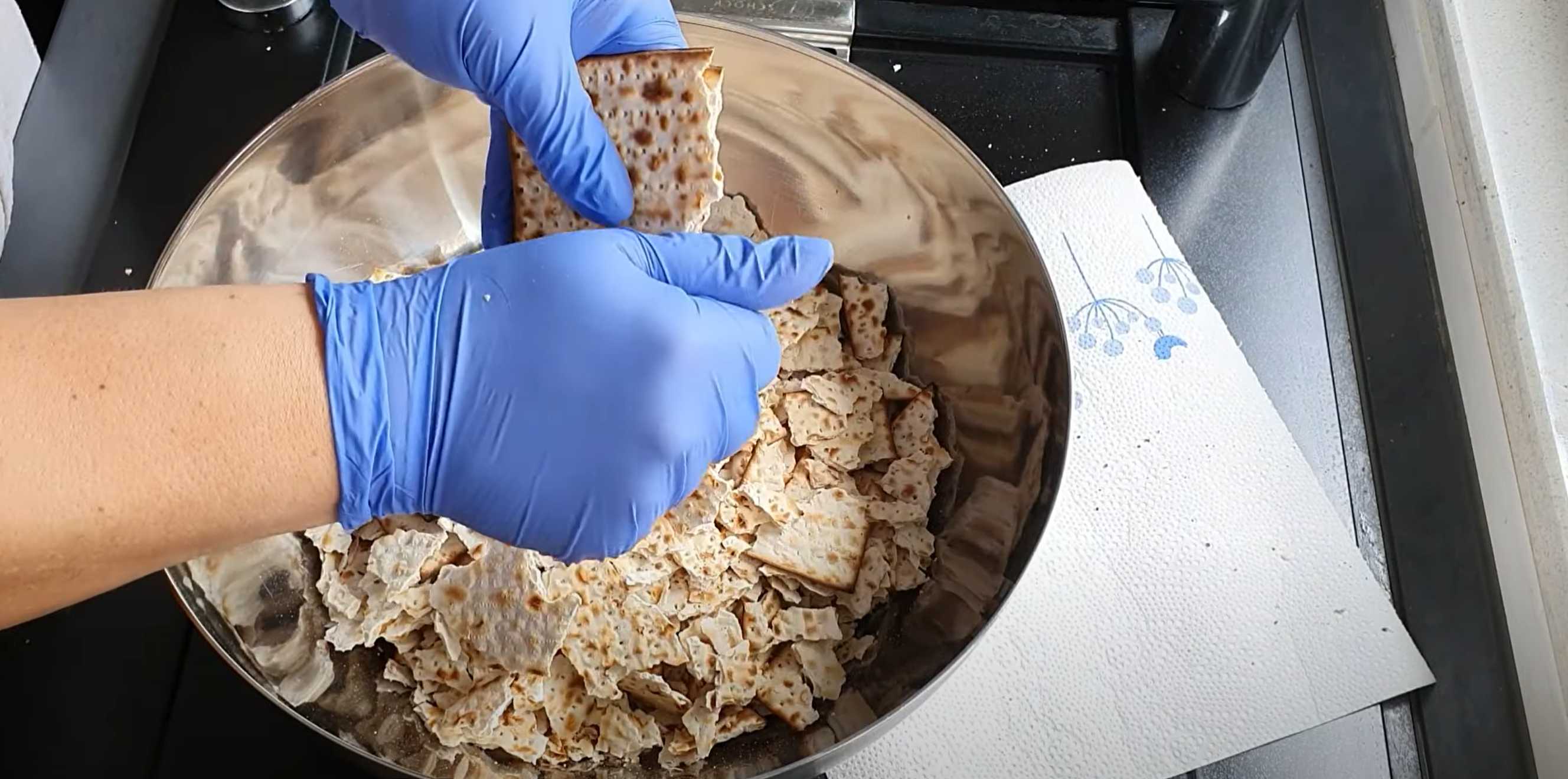 Babka Matzo - Étape 1