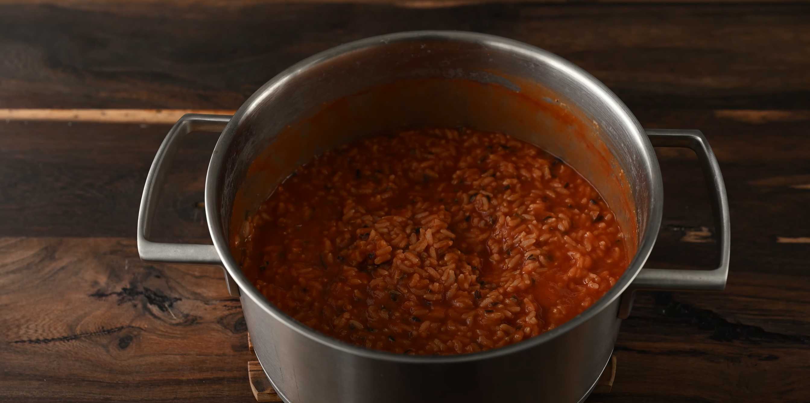 Courgettes cuites au four avec du riz et des noix - Étape 9