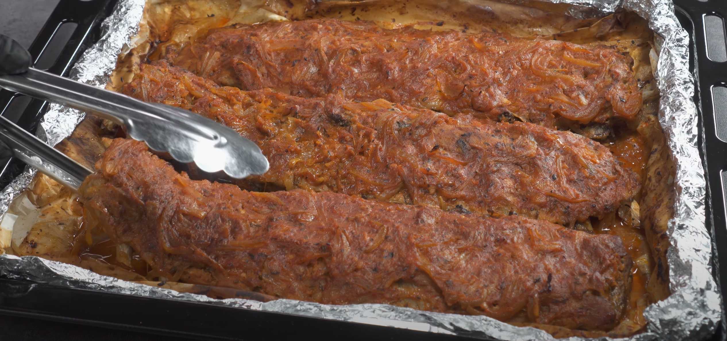 Côtes de porc à la sauce à l'oignon - Étape 15