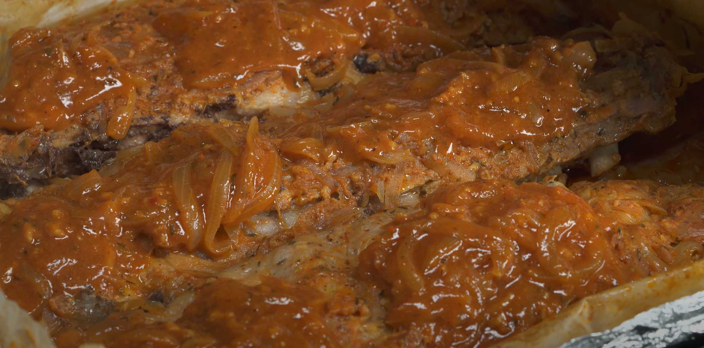 Côtes de porc à la sauce à l'oignon - Étape 14