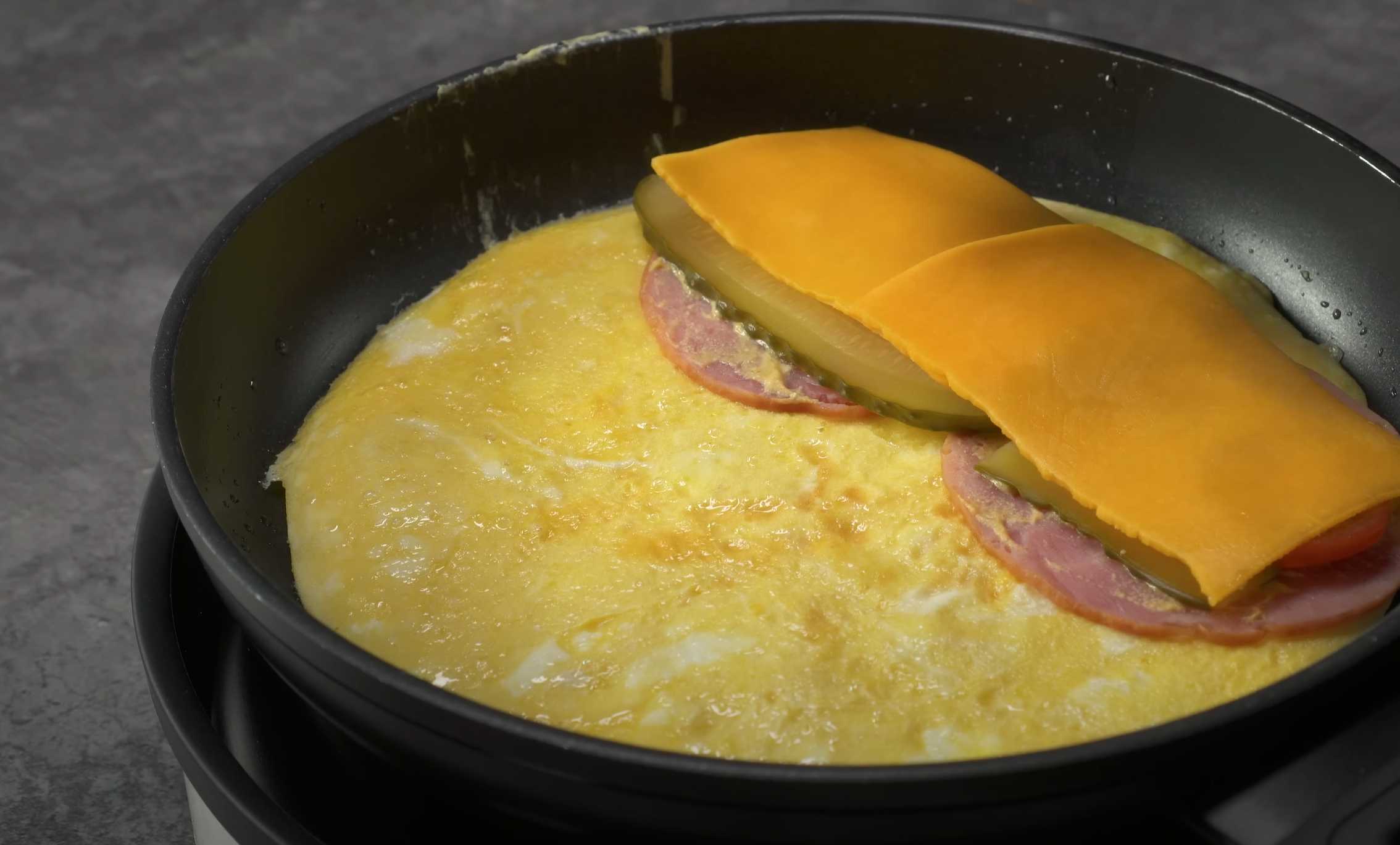 Pain plat farci pour le petit-déjeuner - Étape 7