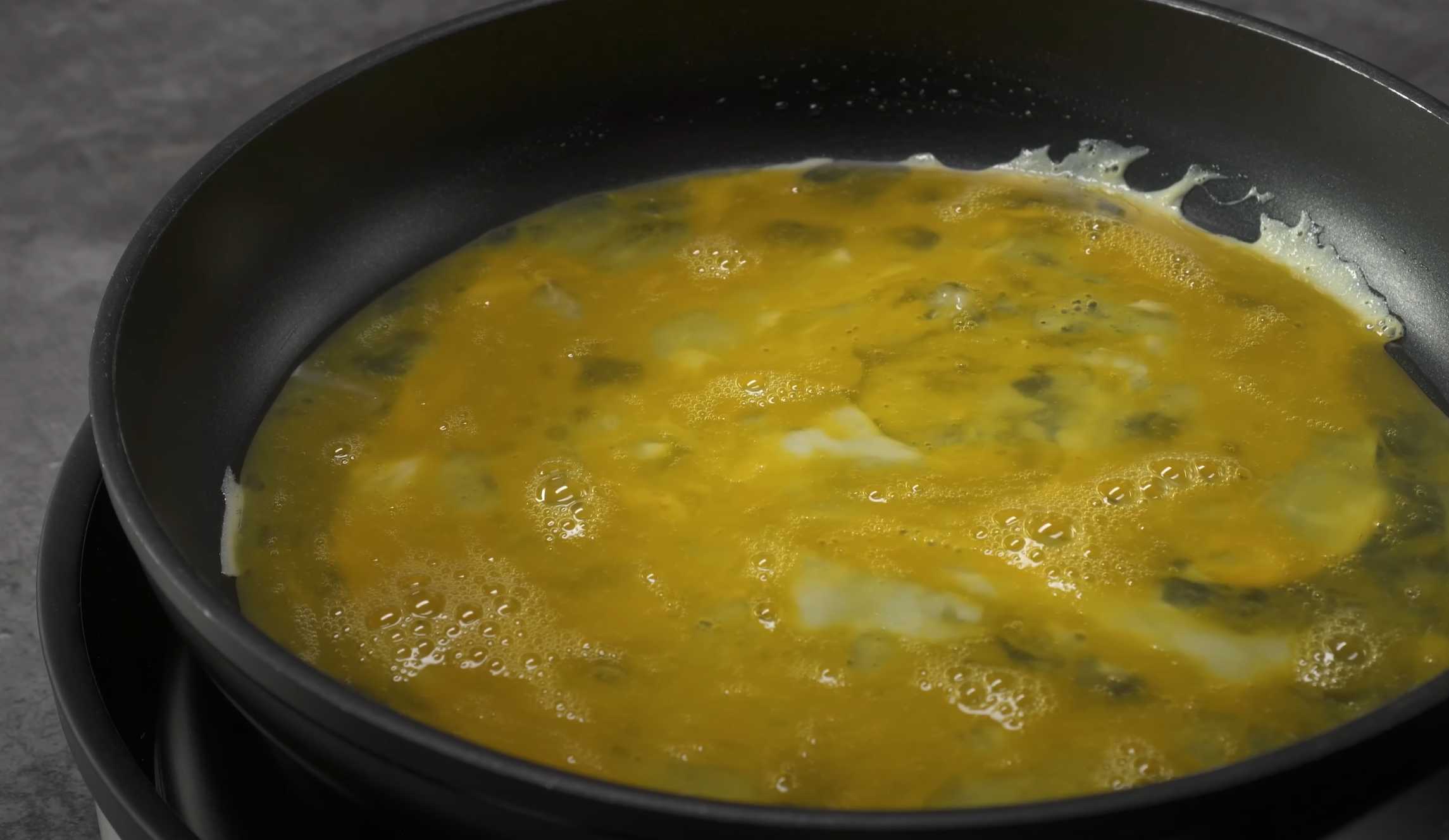 Pain plat farci pour le petit-déjeuner - Étape 3