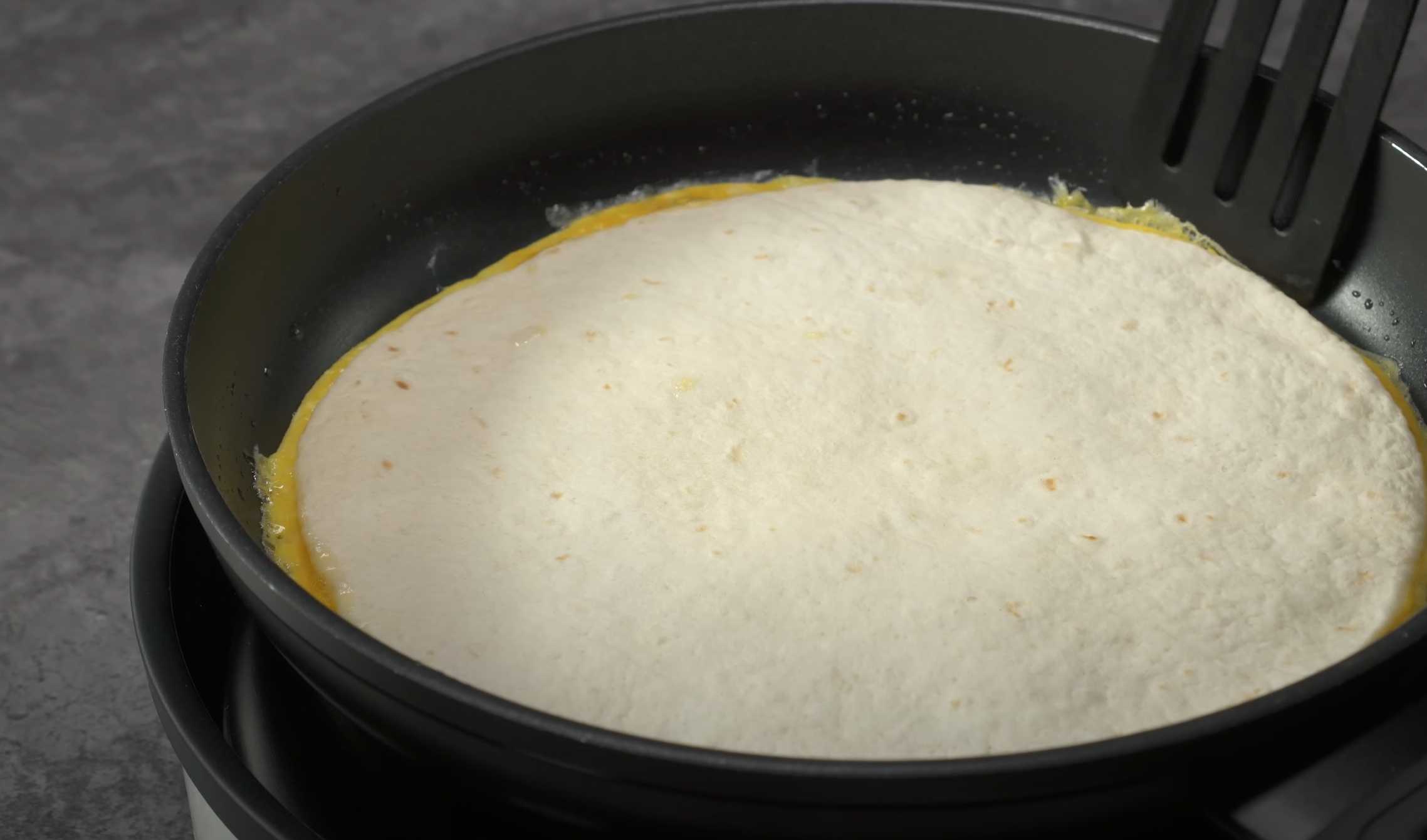 Pain plat farci pour le petit-déjeuner - Étape 4