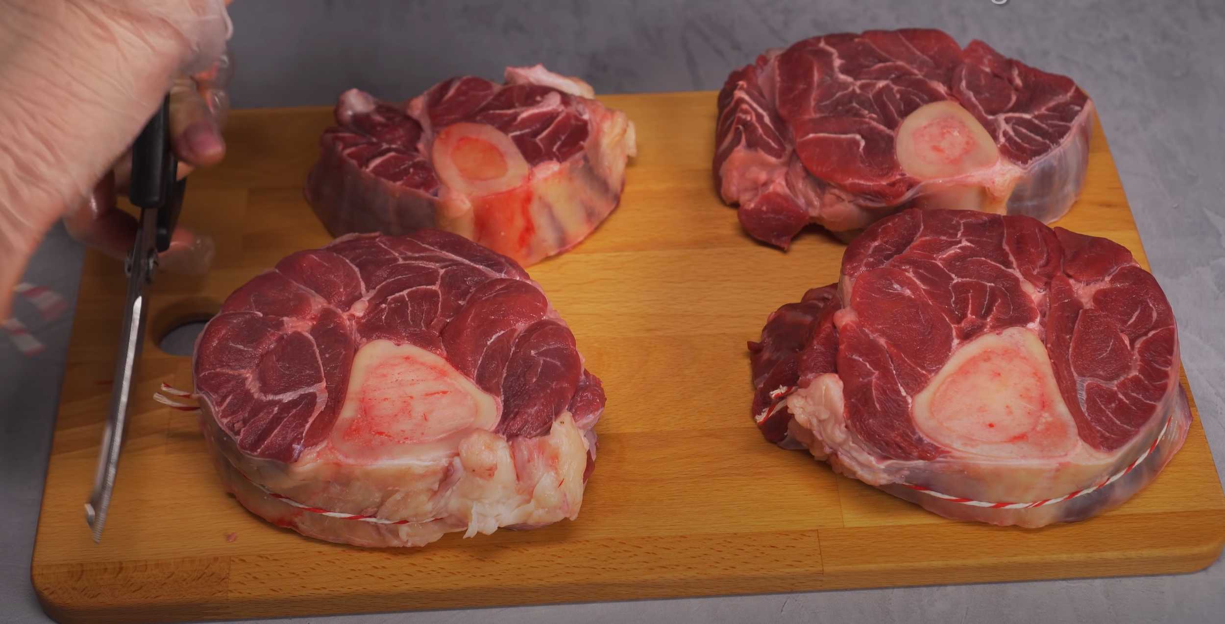 Ossobuco italien - Étape 1