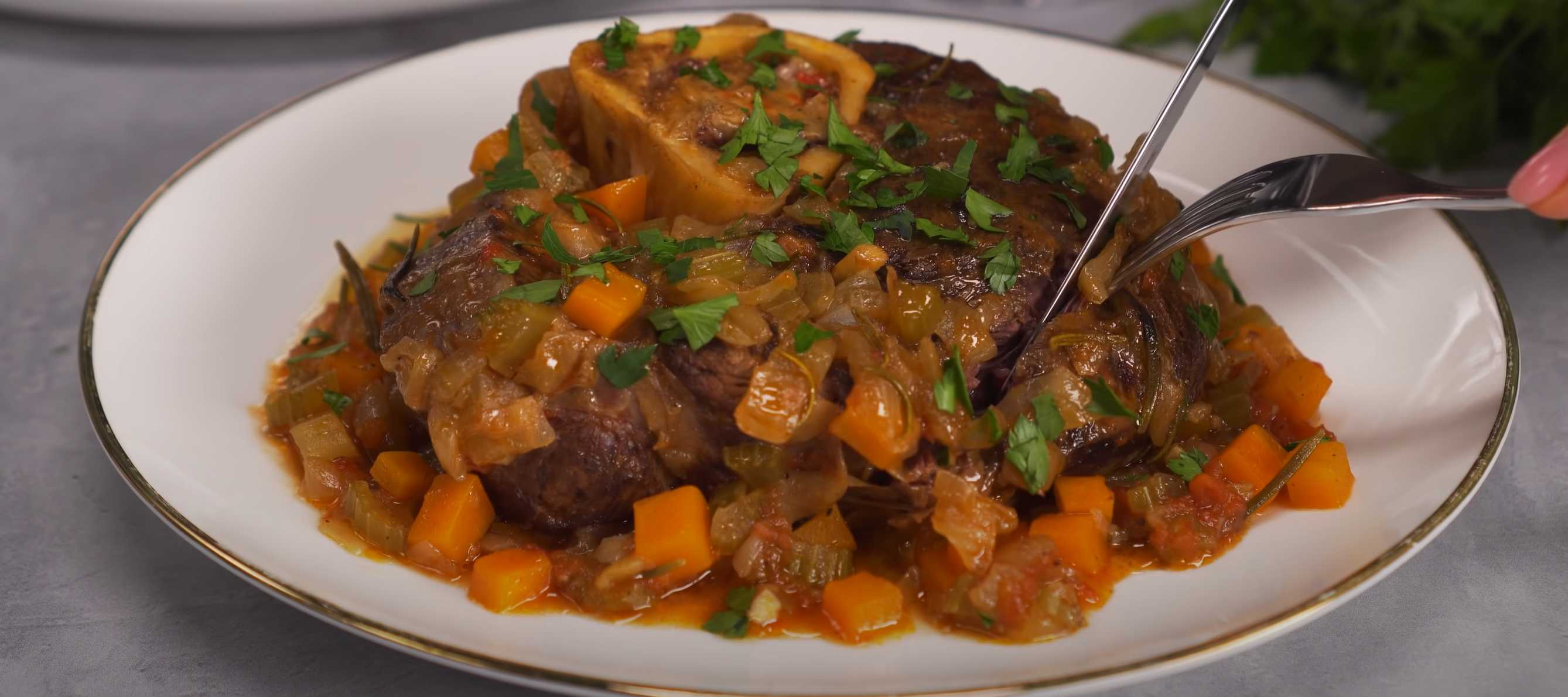 Ossobuco italien - Étape 9