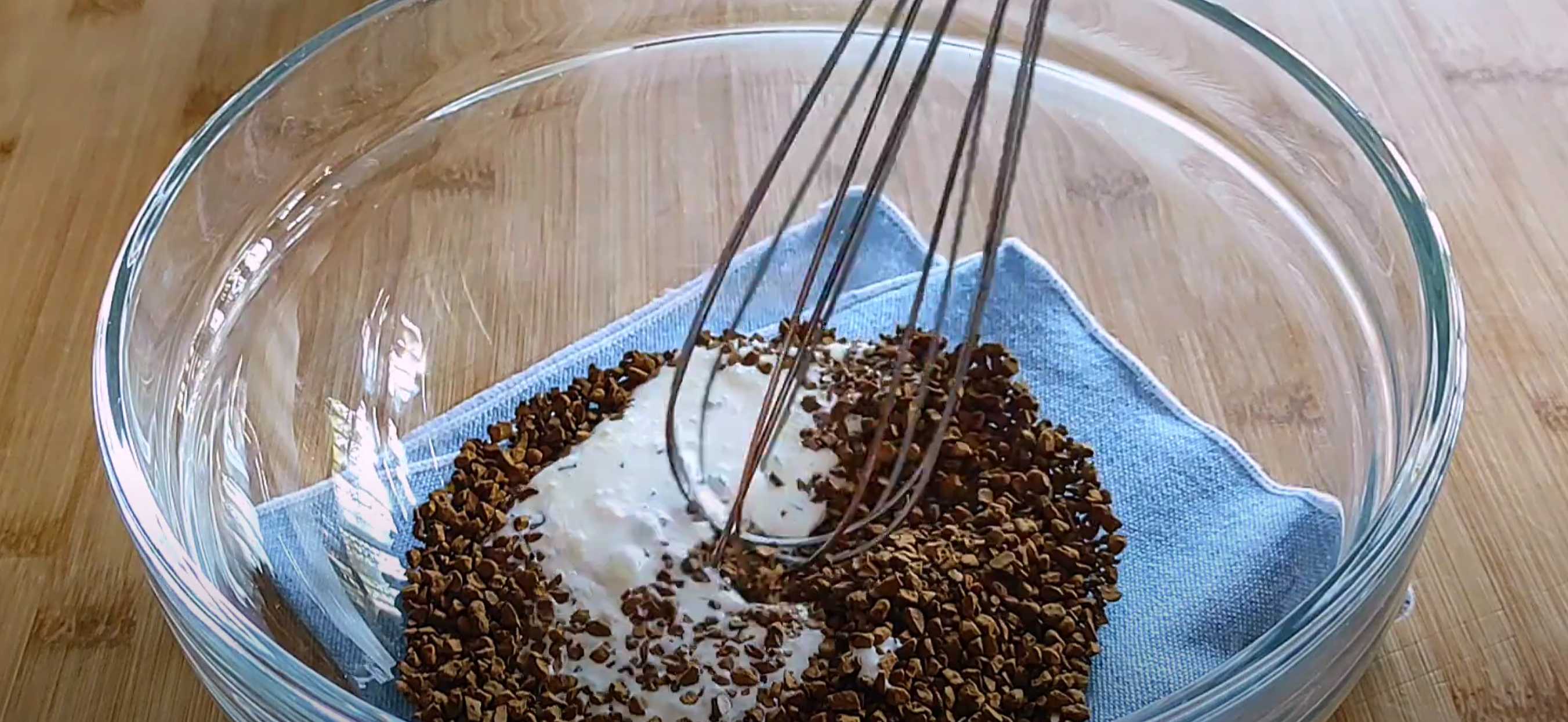 Dessert au café - Étape 2