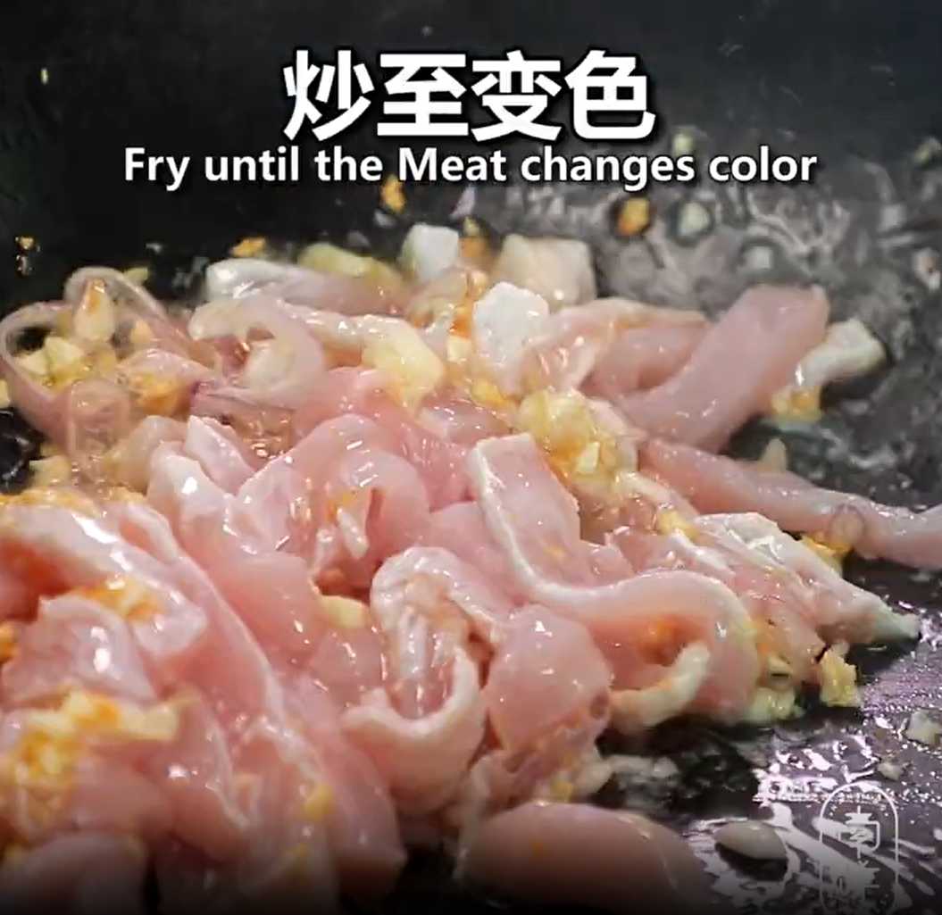 Nouilles sautées pour la longévité - Étape 7