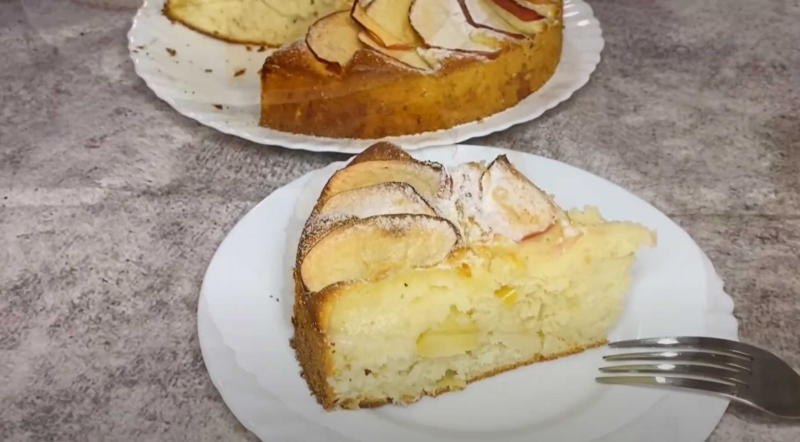 Charlotte aux pommes et au kéfir - Étape 11