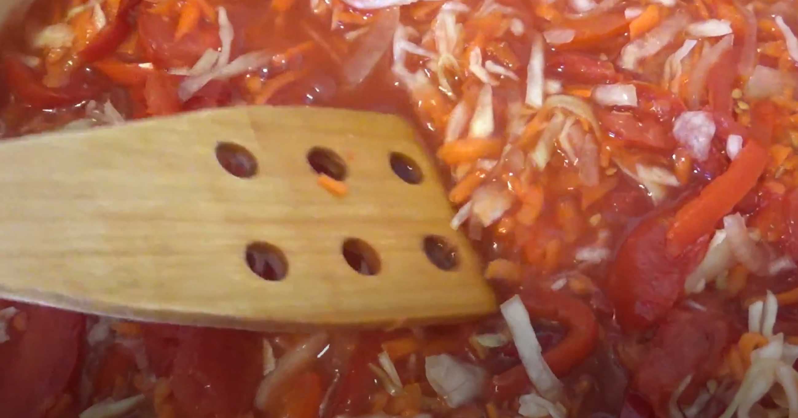 Solyanka pour l'hiver en bocal - Étape 3