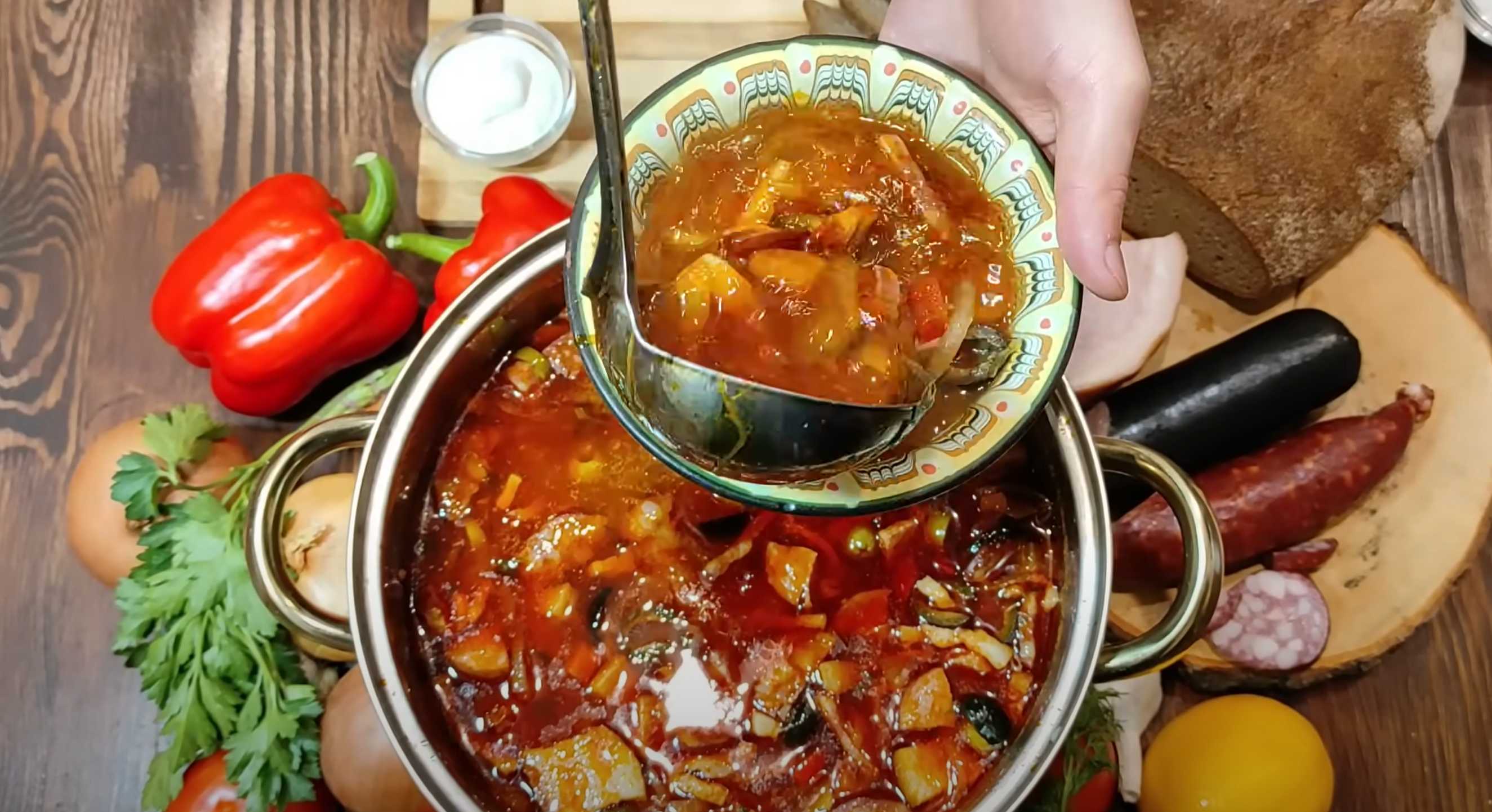 Solyanka de viande - Étape 15