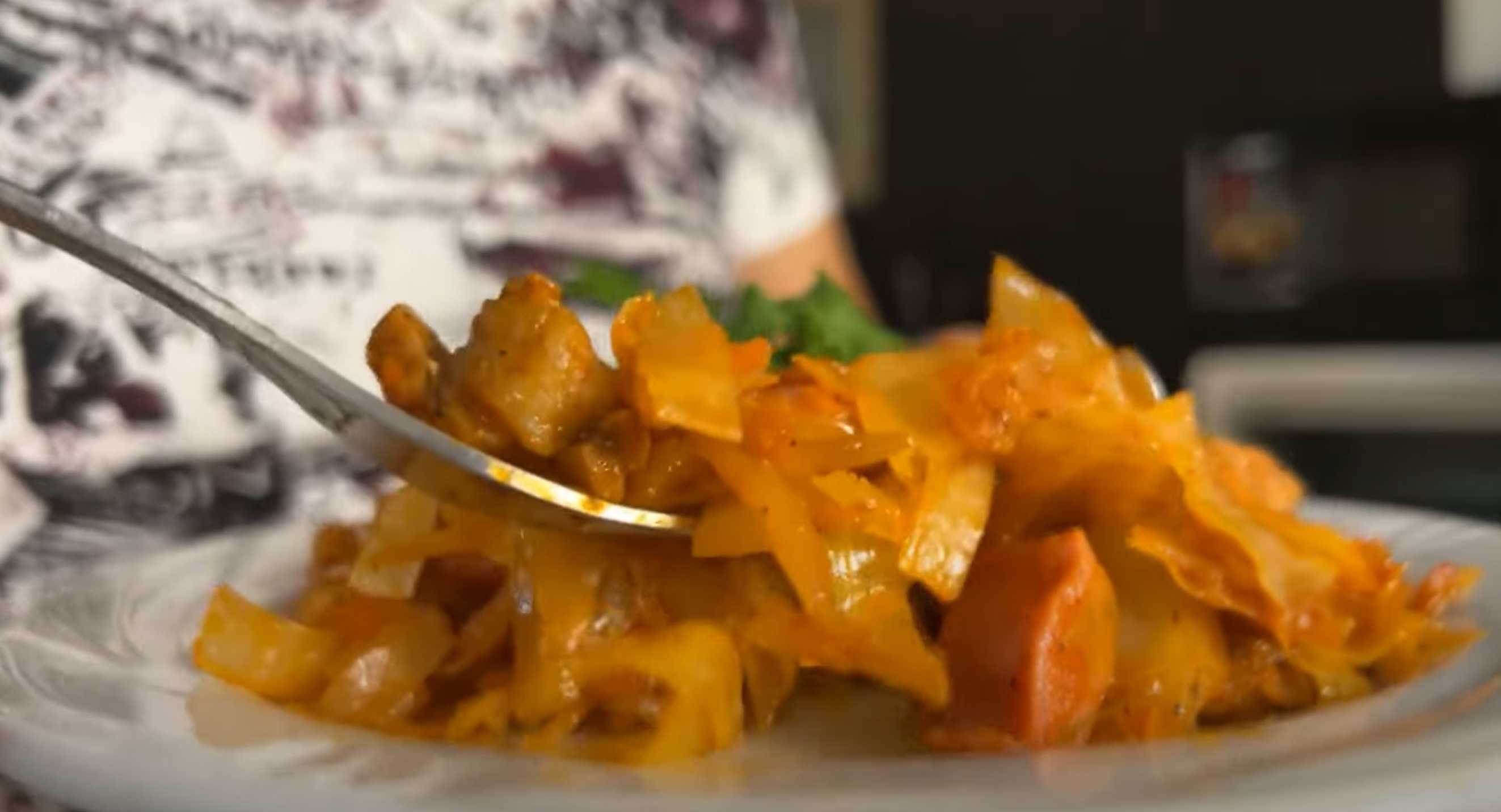 Solyanka au chou et à la viande - Étape 12