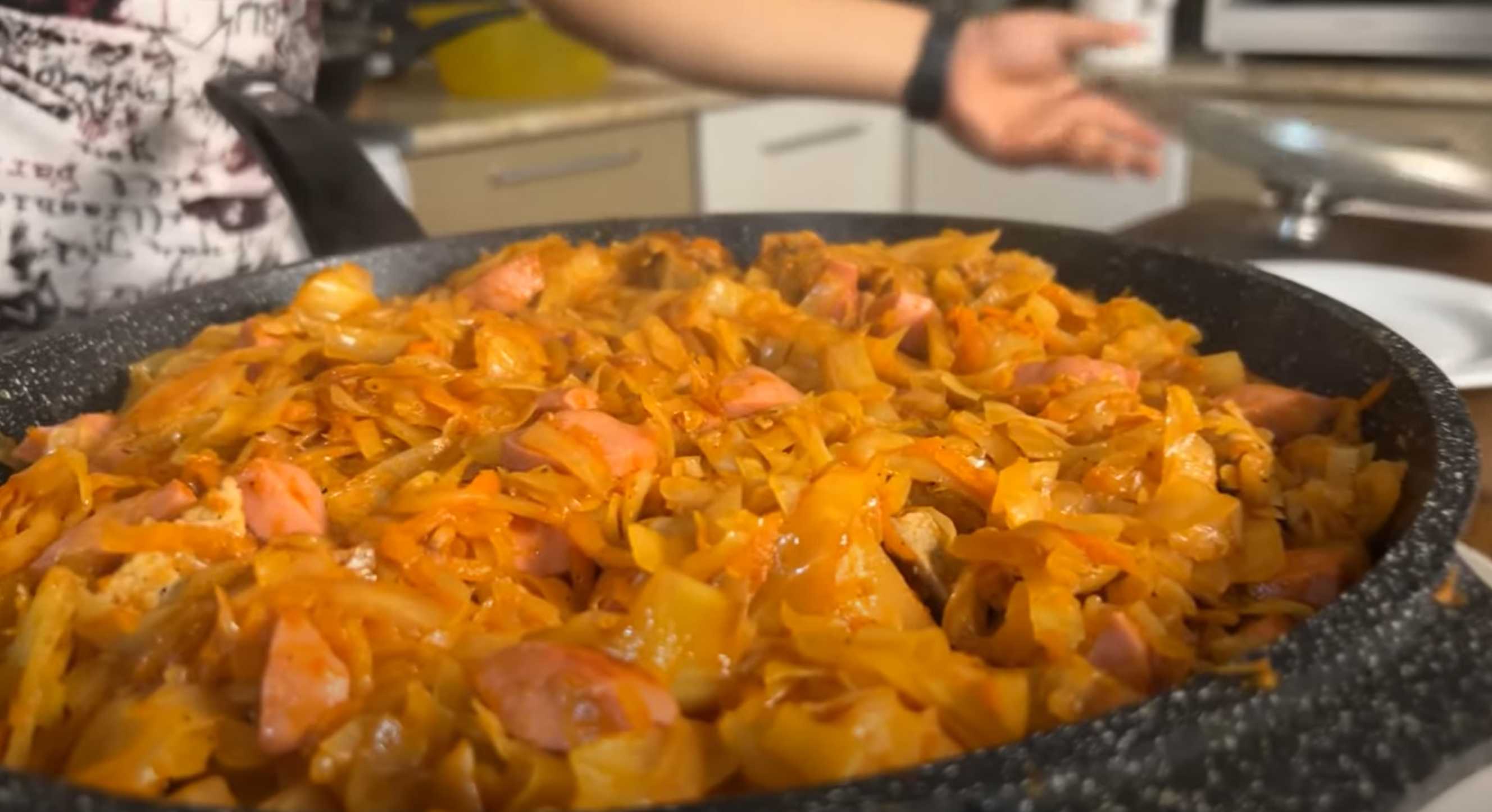 Solyanka au chou et à la viande - Étape 11