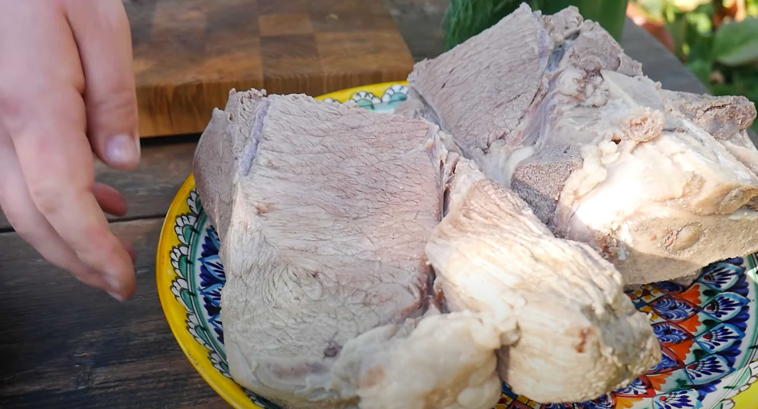 Solyanka dans un chaudron - Étape 3