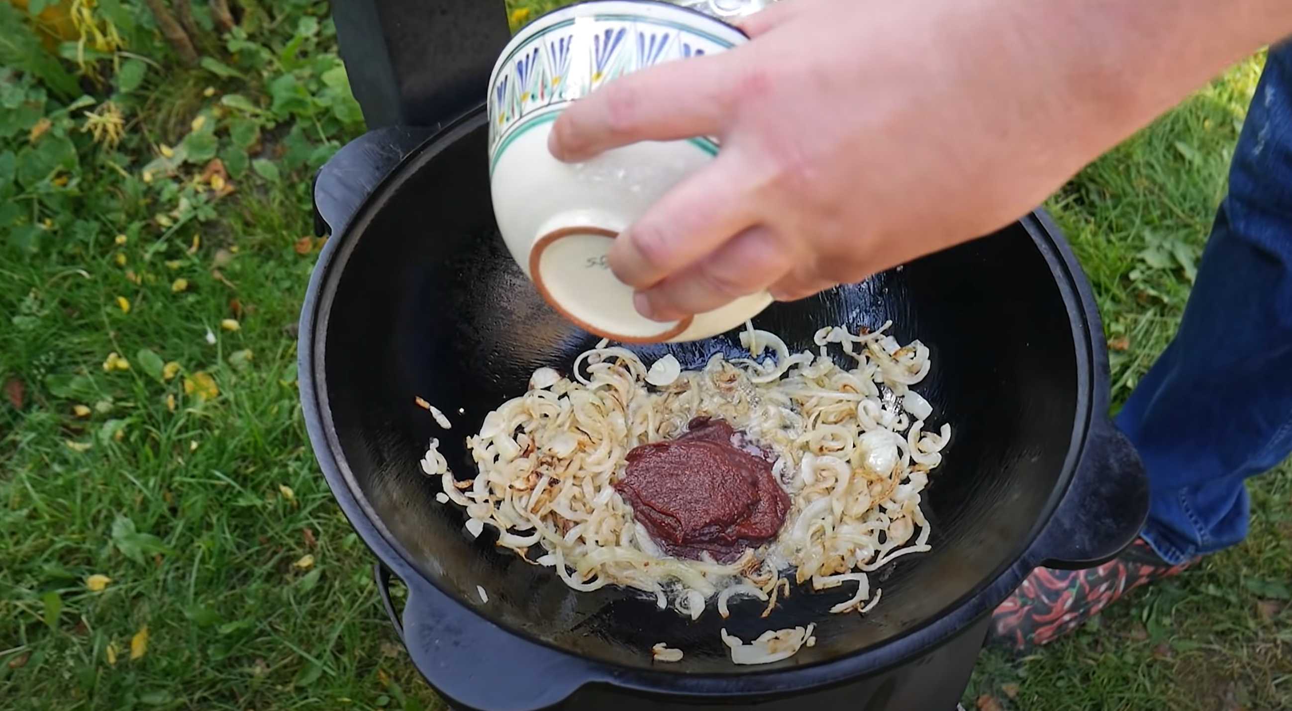 Solyanka dans un chaudron - Étape 8