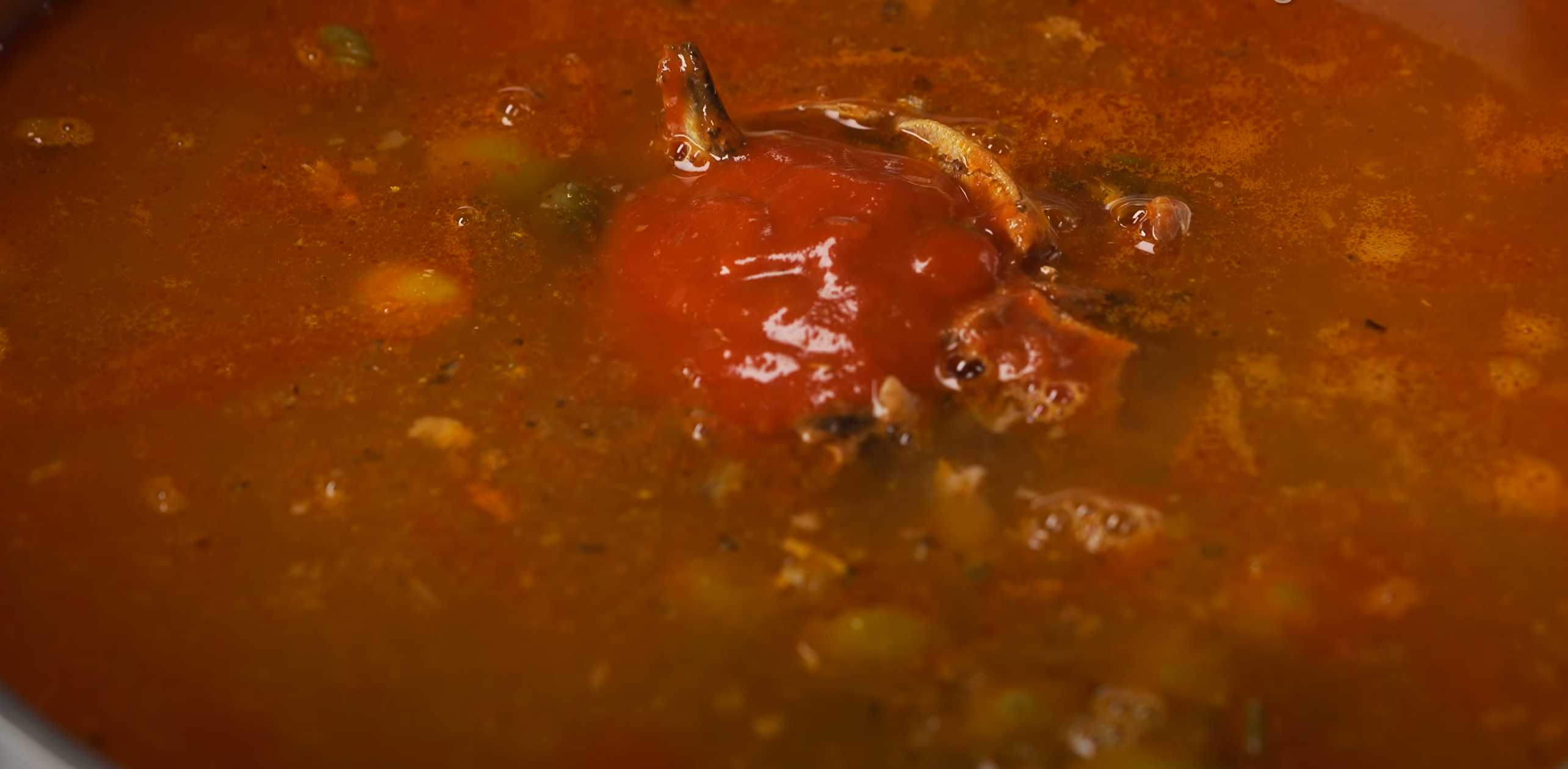 Poisson Solyanka - Étape 9