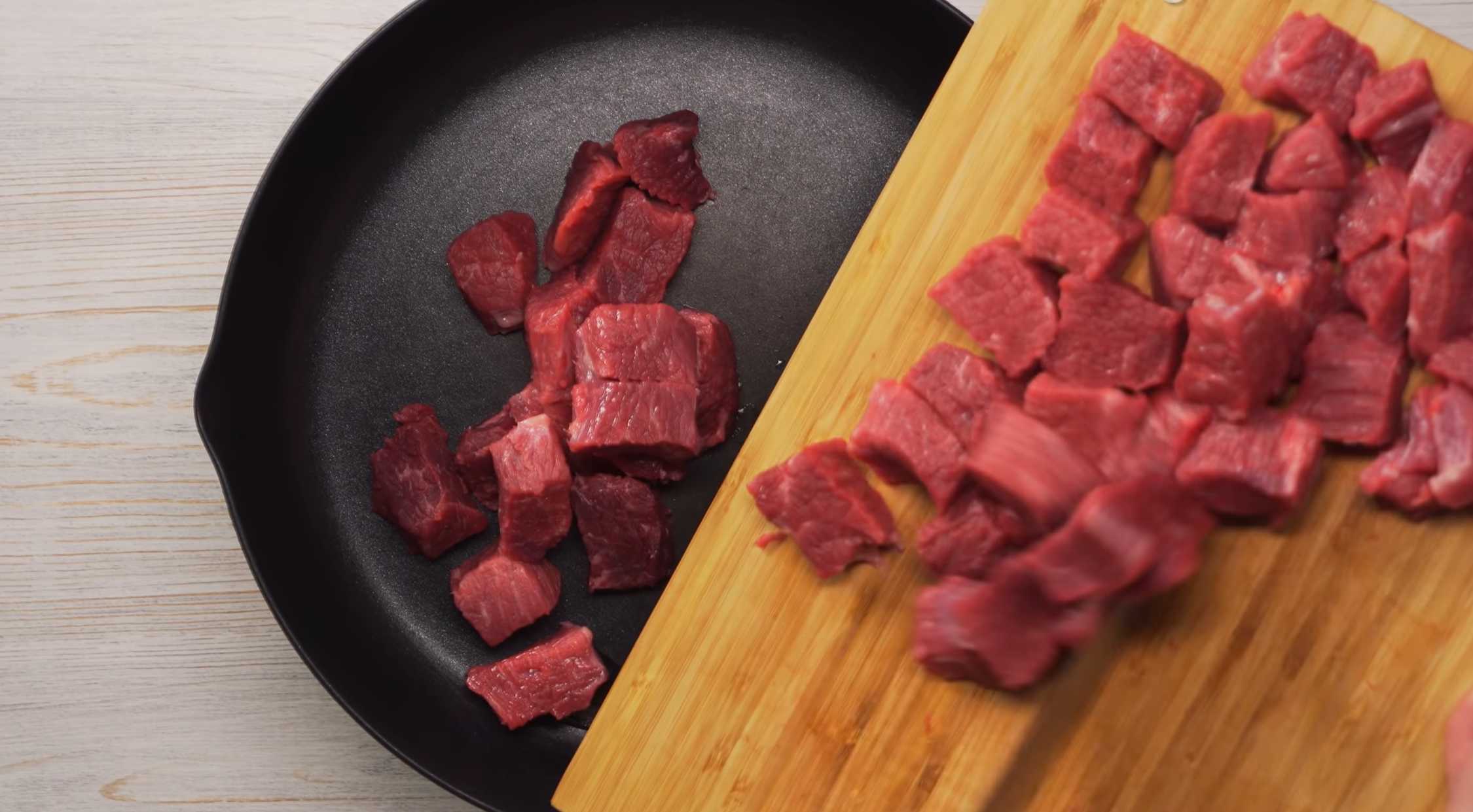 Solyanka géorgienne - Étape 1