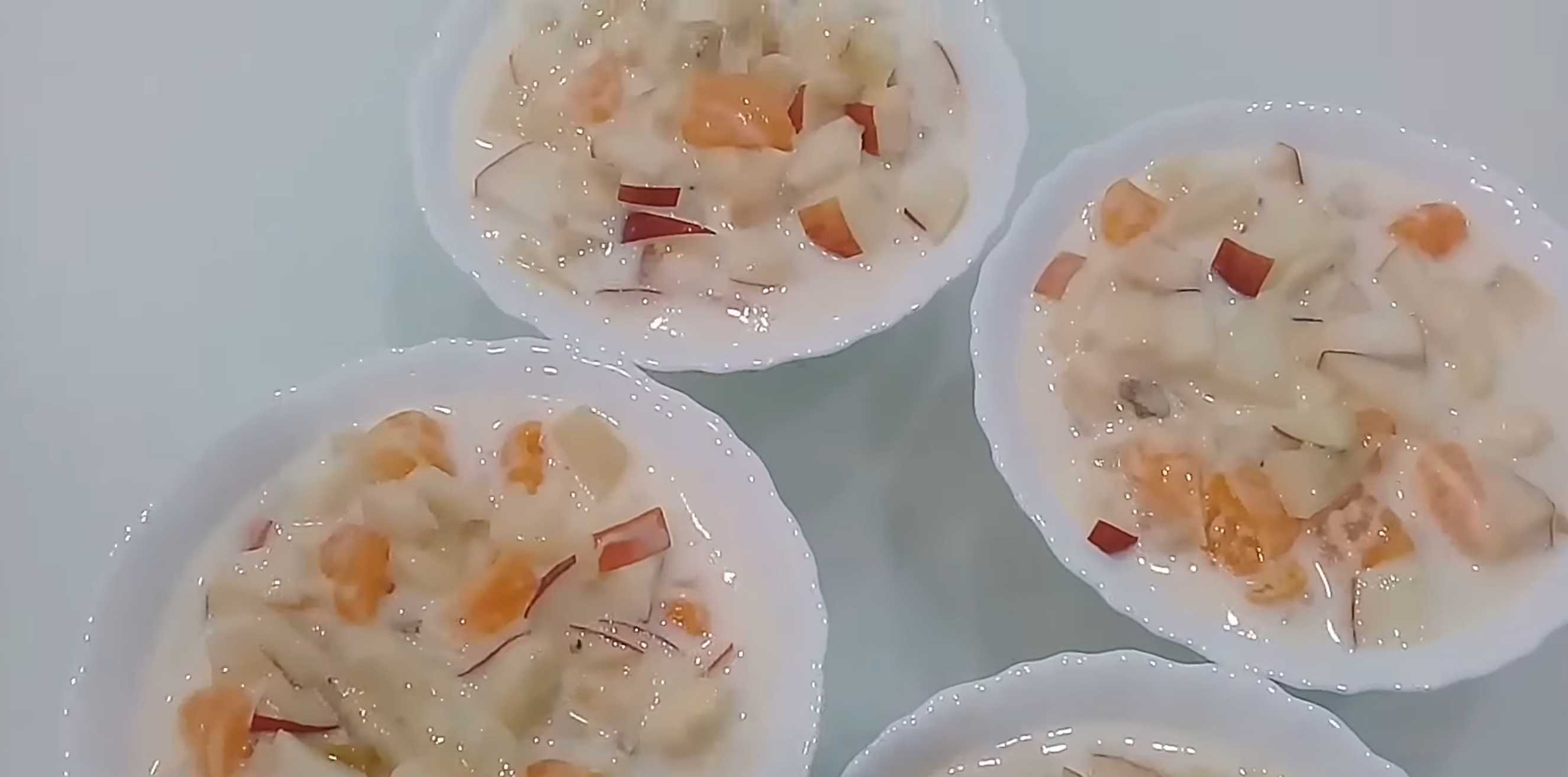 Salade de fruits en gelée de lait - Étape 8