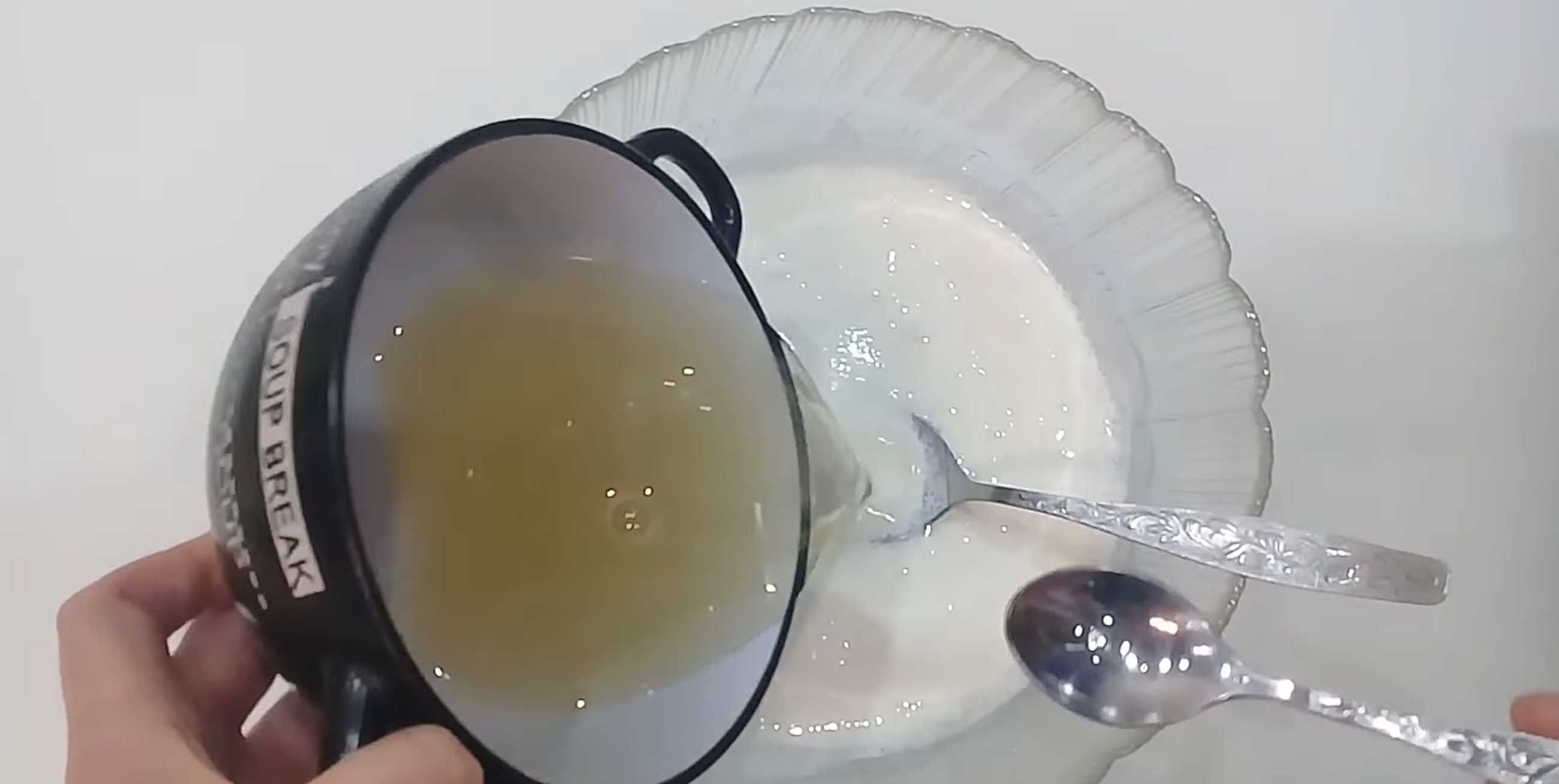 Salade de fruits en gelée de lait - Étape 5