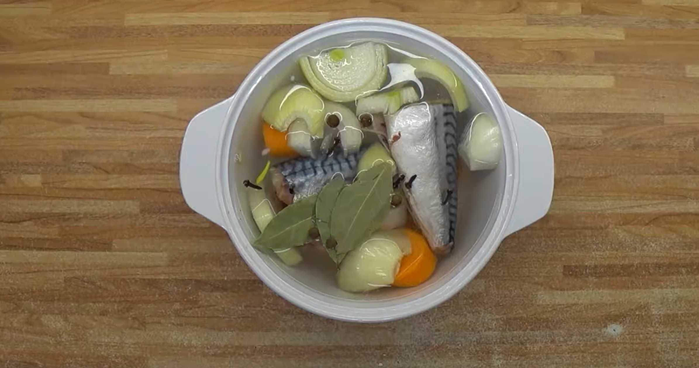 Maquereau en gelée - Étape 2