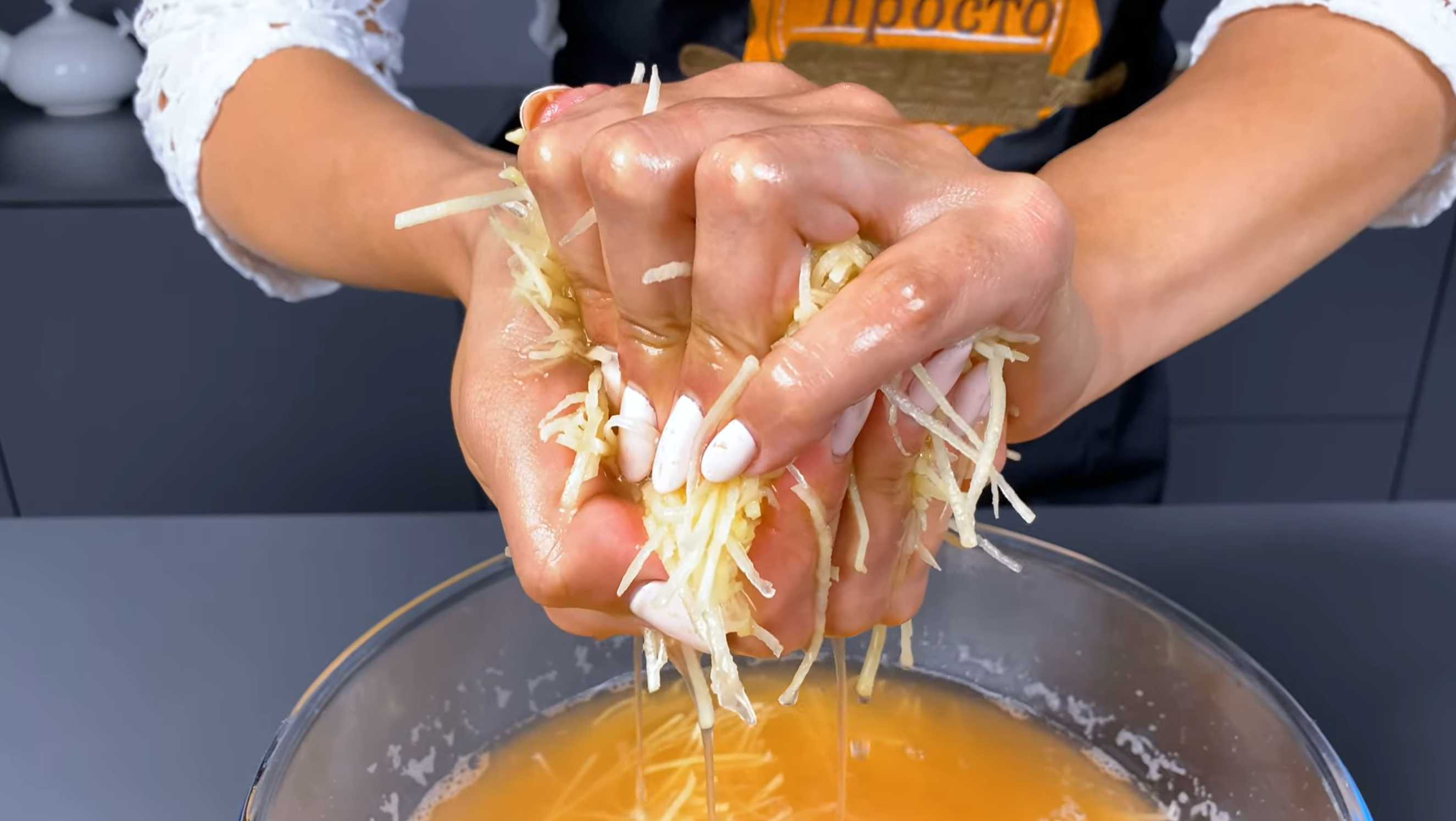 Frites au fromage - Étape 2