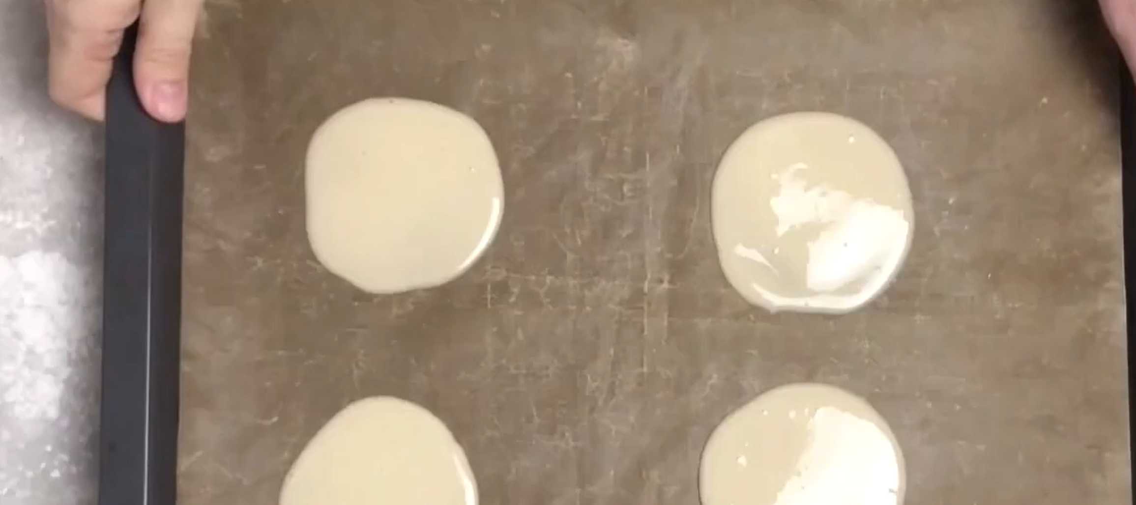 Biscuits chinois de la chance - Étape 4