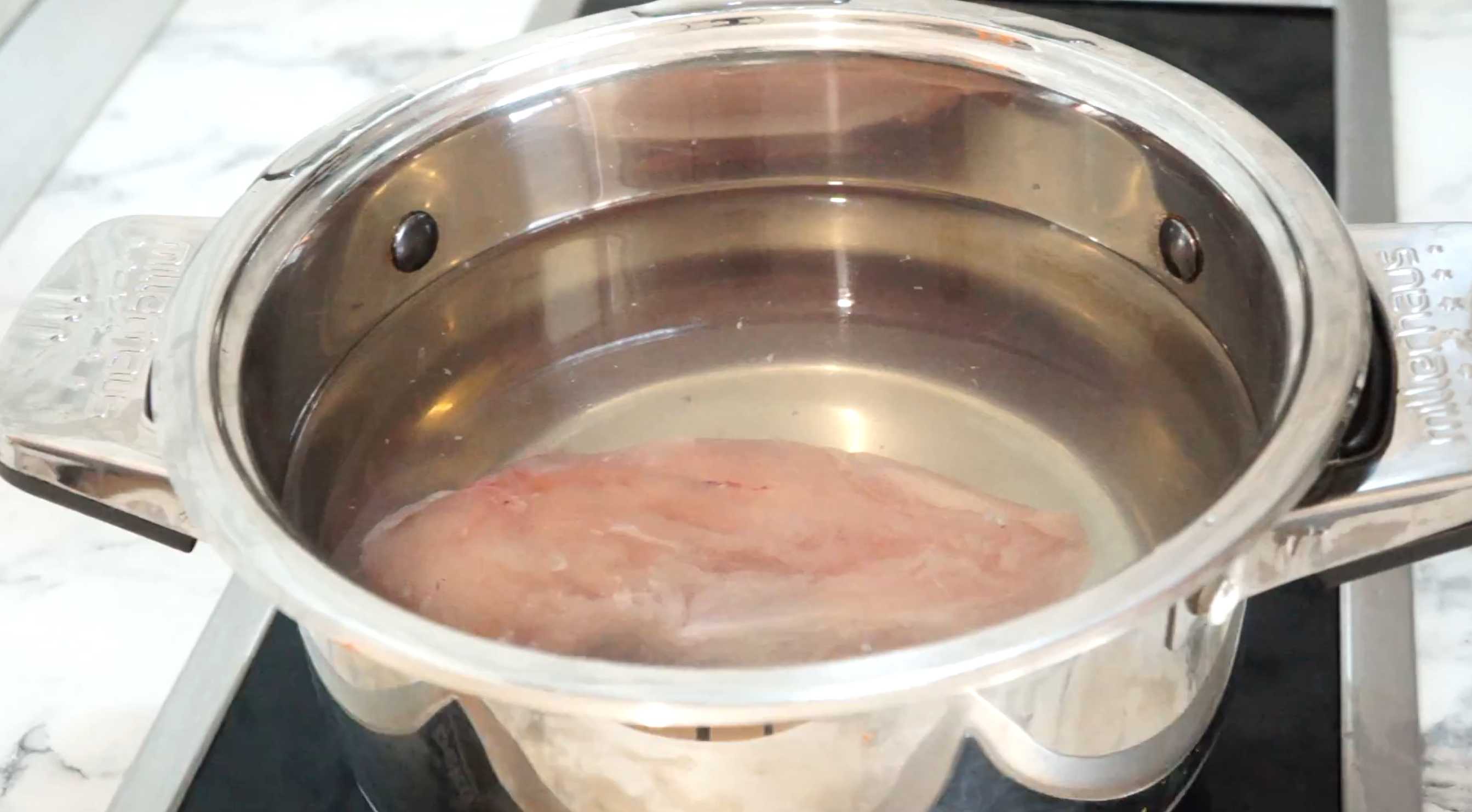 Soupe de nouilles au poulet chinoise - Étape 1