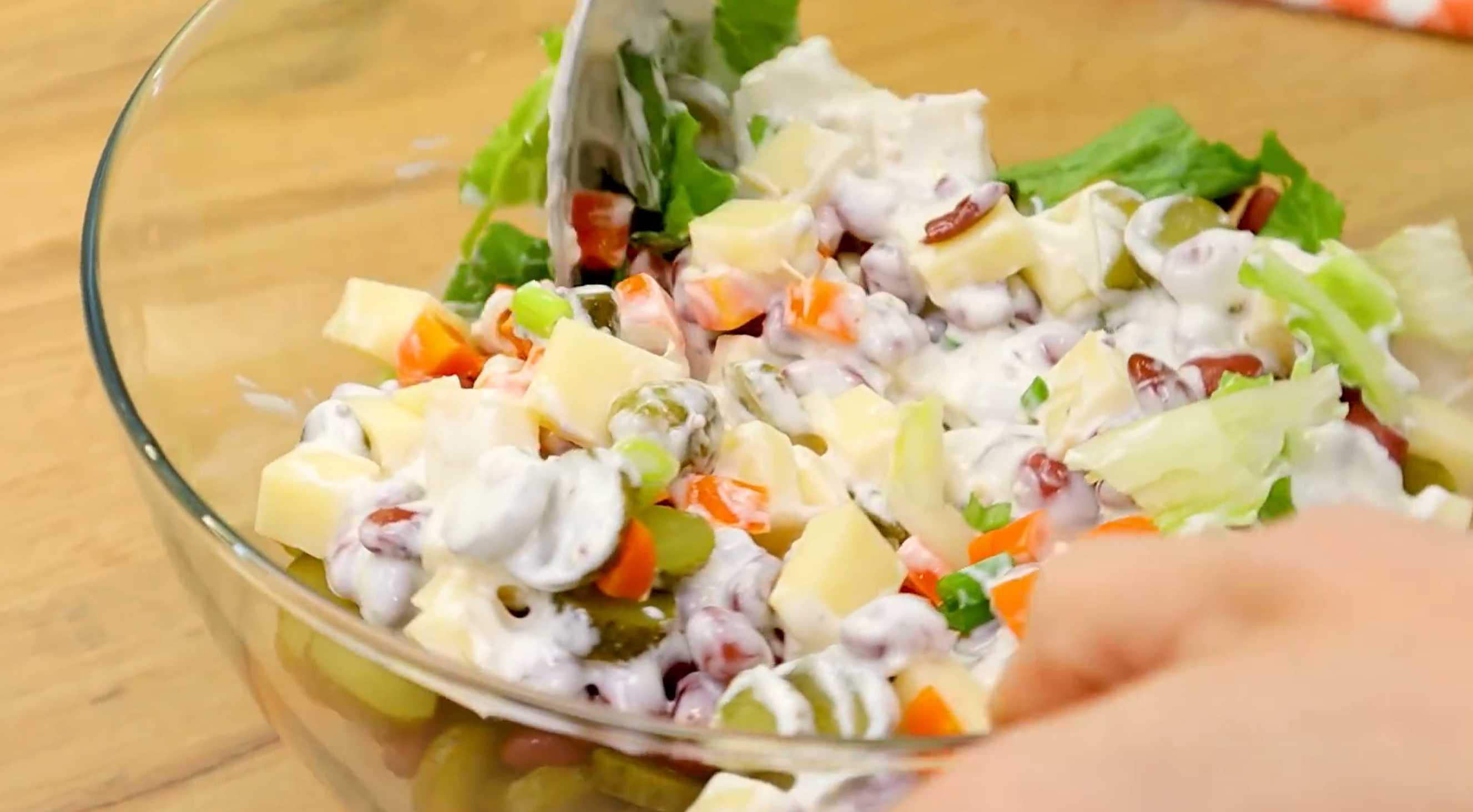 Salade de Noël allemande - Étape 5