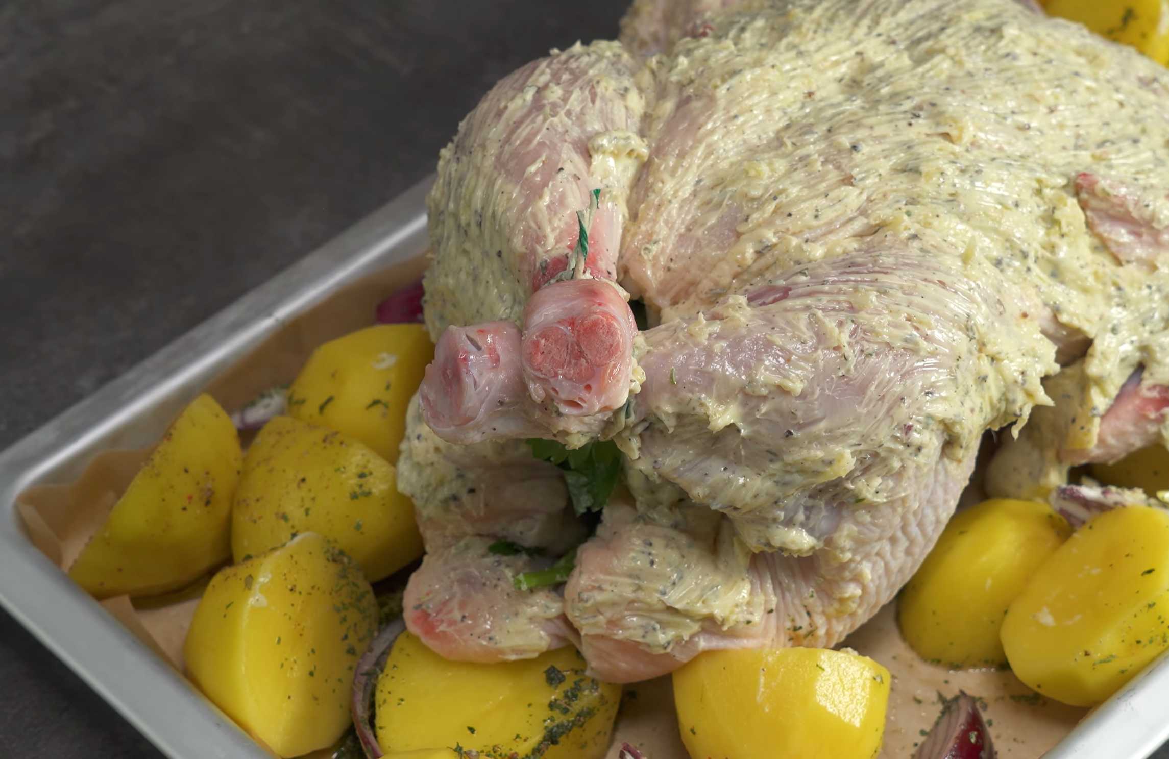 Poulet aux herbes provençales et pommes de terre - Étape 9