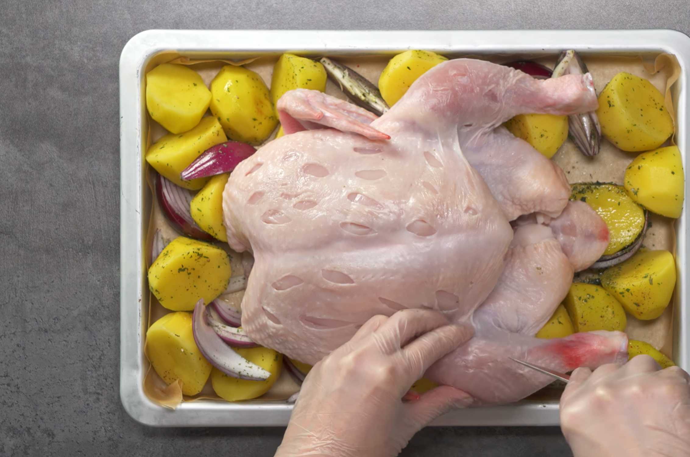 Poulet aux herbes provençales et pommes de terre - Étape 5