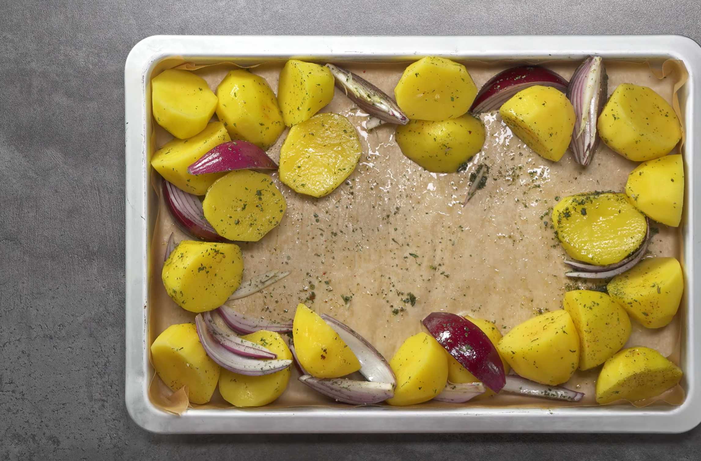 Poulet aux herbes provençales et pommes de terre - Étape 4