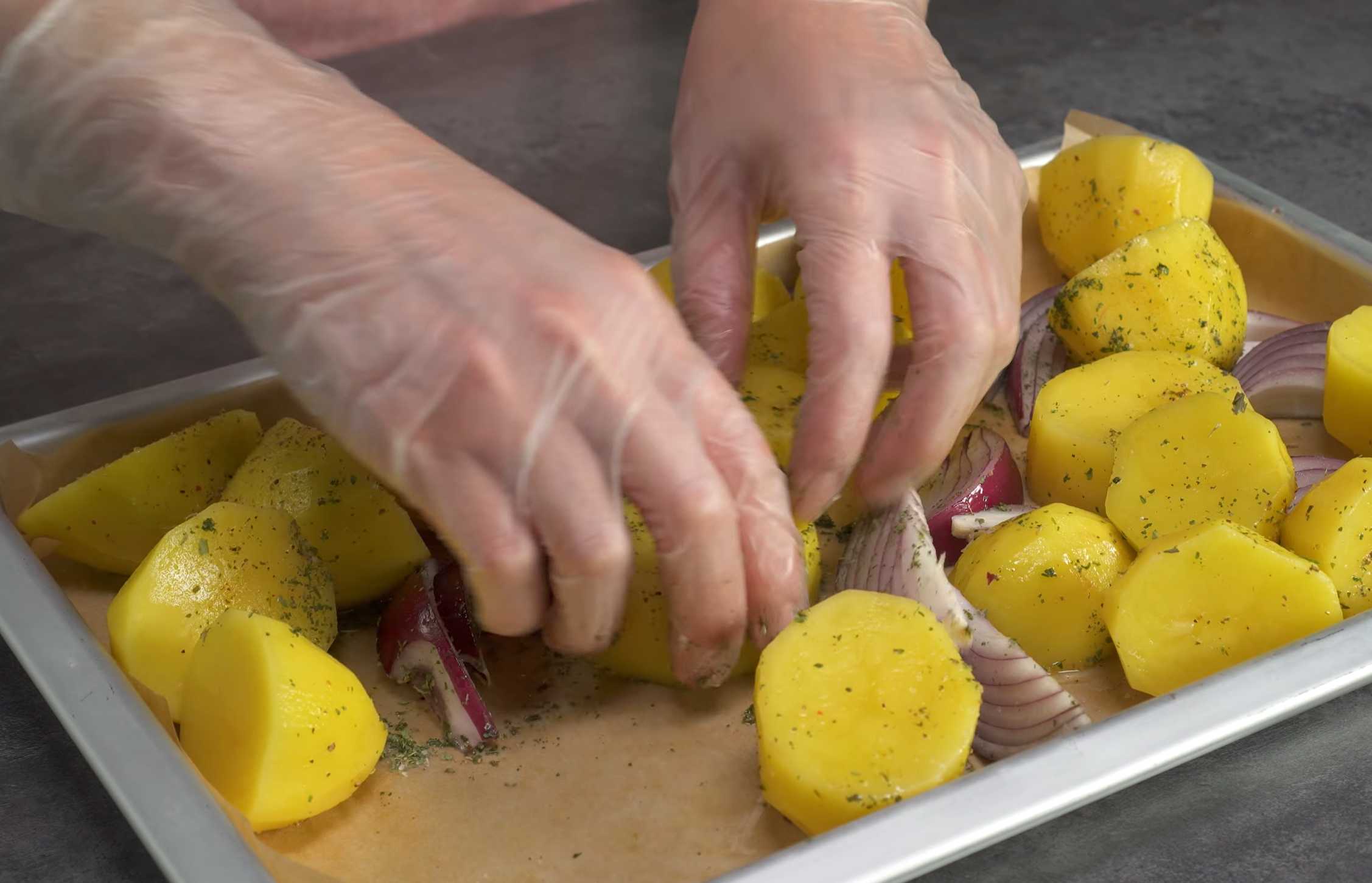 Poulet aux herbes provençales et pommes de terre - Étape 3